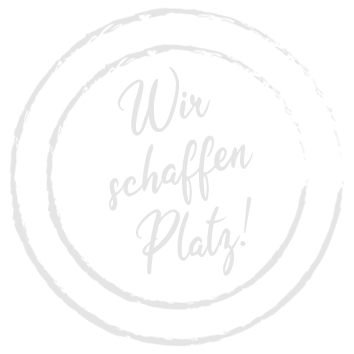 Wir schaffen Platz