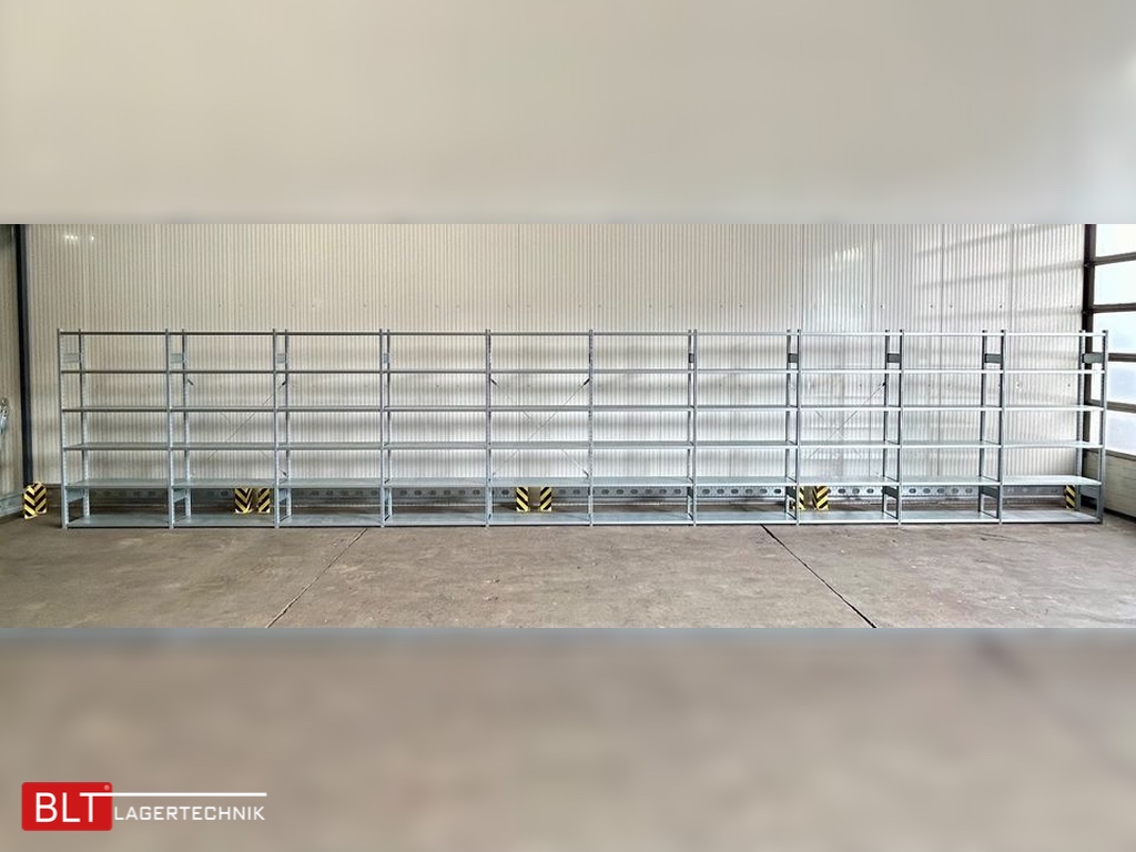 Gebrauchtes SSI Schäfer R3000 Fachbodenregal – ca. 48 lfm | 2,49 m hoch | 60cm tief | 6 Ebenen