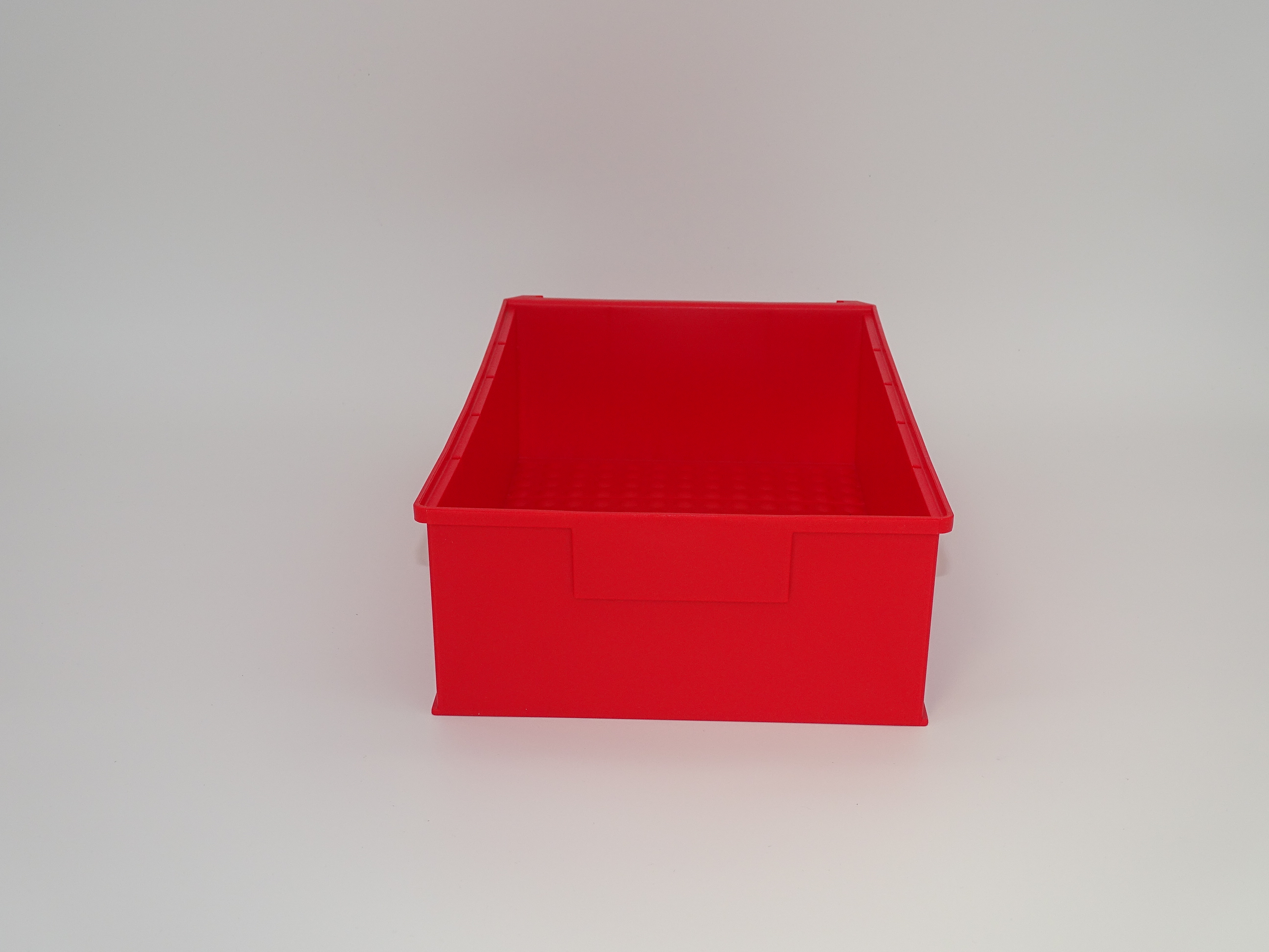 24 Regalkästen 300B – 300 × 183 × 81 mm – rot – stapelbar – lebensmittelecht – inkl. Versand – Made in Germany