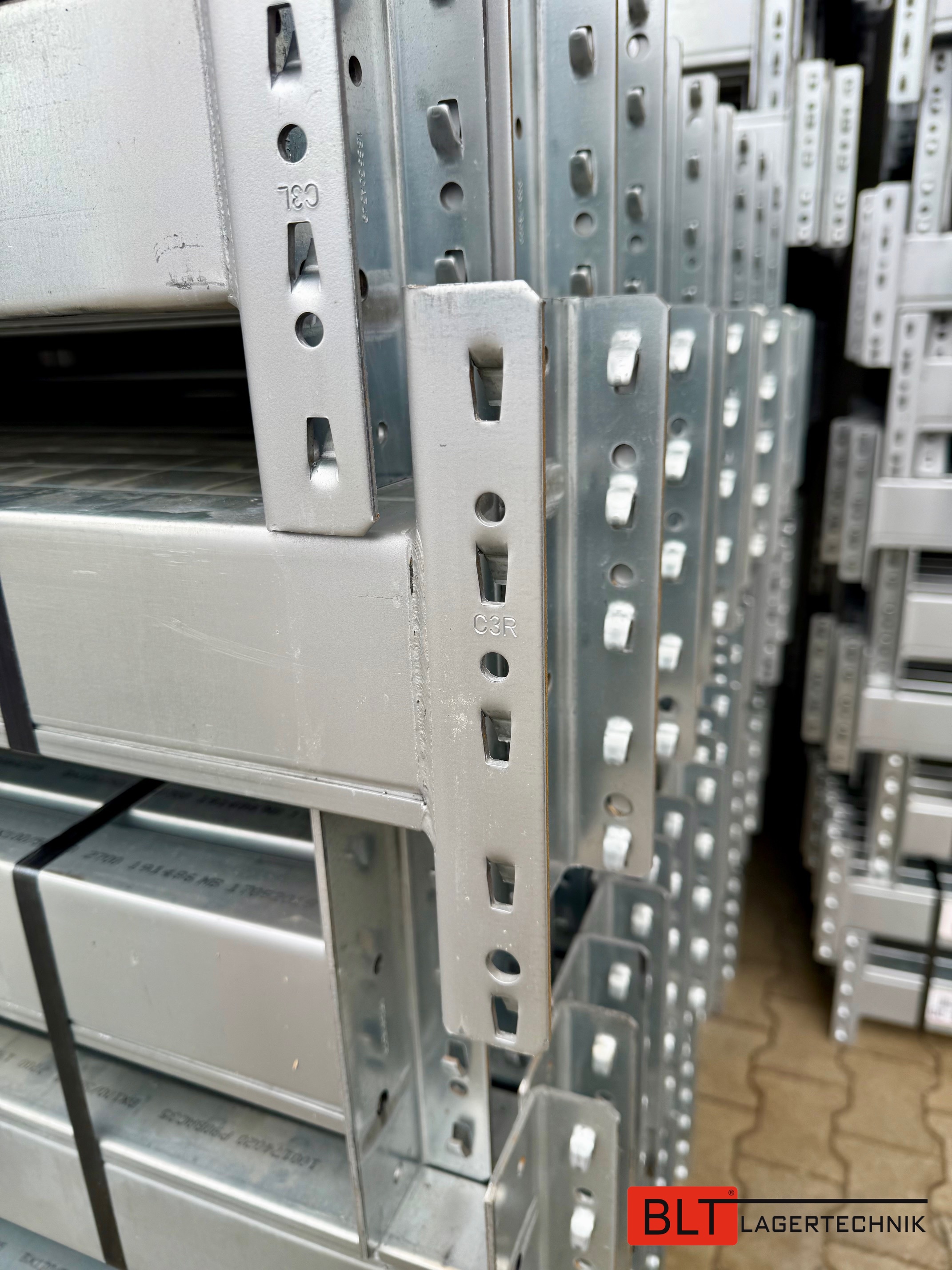 Dexion P90 Traversen 270 cm , Gebrauchtware ab Lager! Palettenregale Schwerlastregale Industrieregale Hochregale Querbalken
