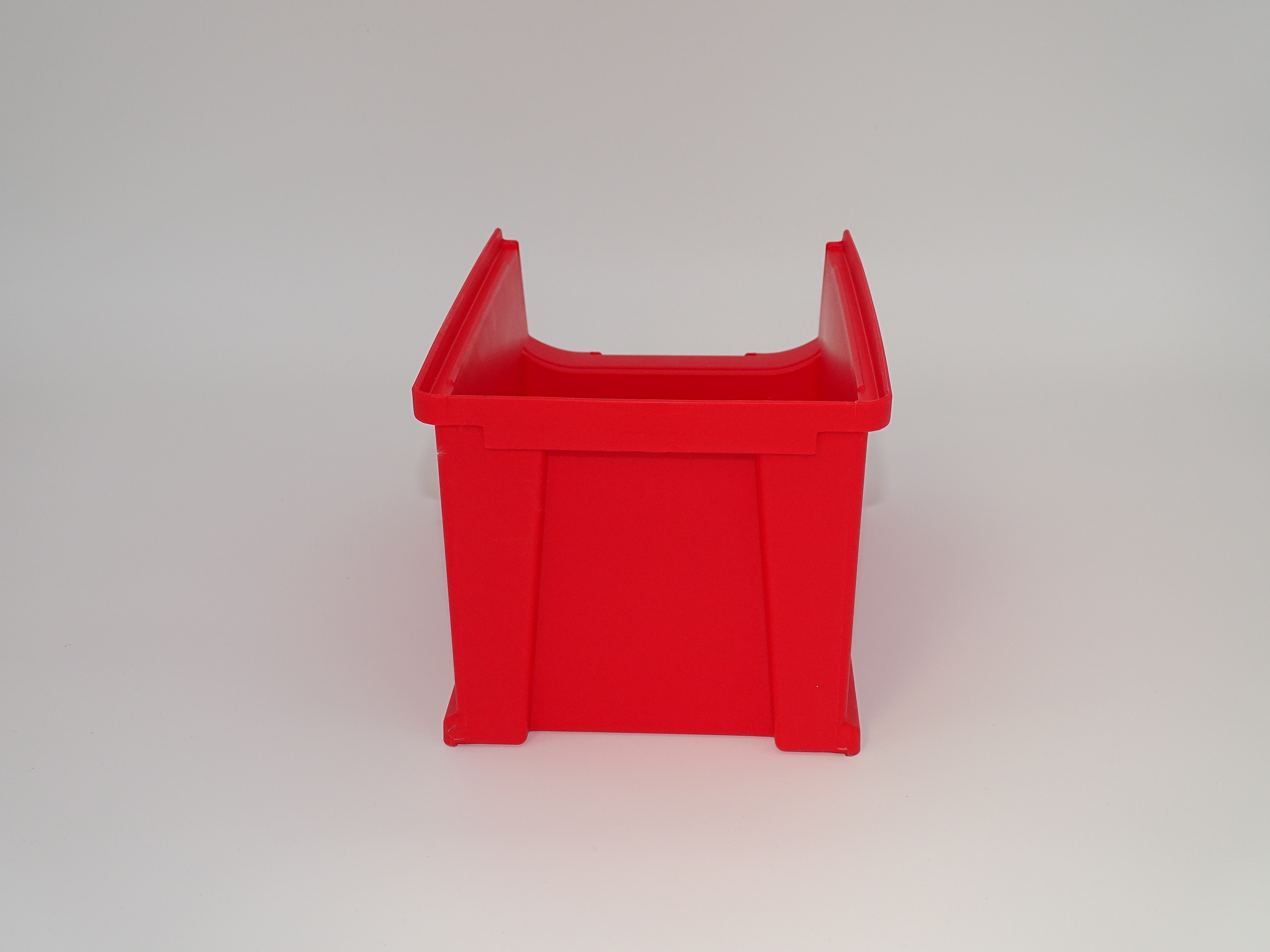 384 Sichtlagerkisten Gr. 3 – 235 × 145 × 125 mm – rot – stapelbar – lebensmittelecht – inkl. Versand – Made in Germany