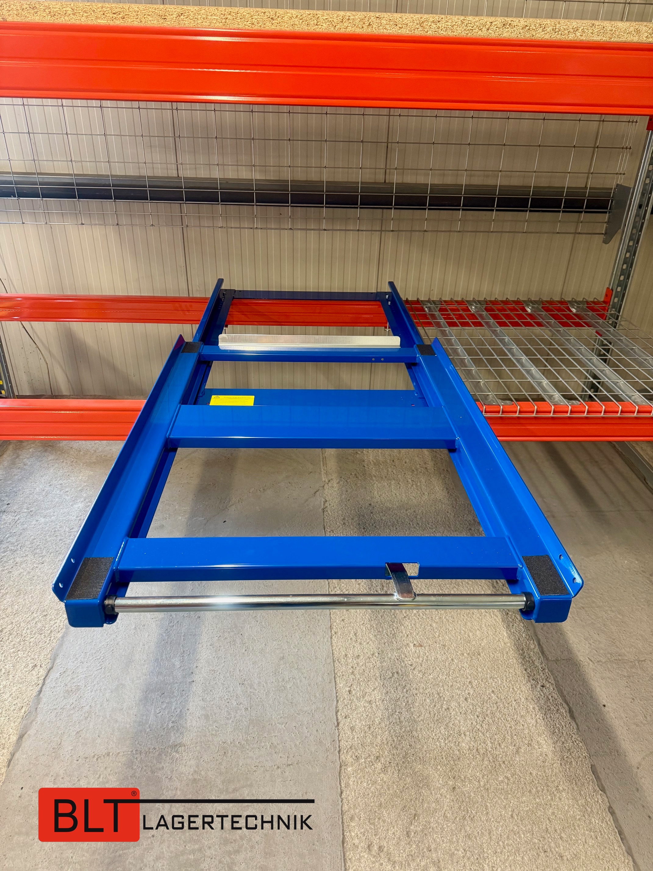 Palettenauszug 600 kg – 70 % Auszug – für Palettenregale – NEUWARE