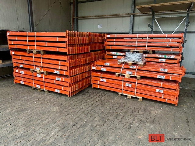 ca. 14 lfm, H: 620cm Arestant / AR Racking Palettenregale, 60 Palettenplätze , Schwerlastregale, Hochregale, Industrieregale, Regale sofort ab Lager