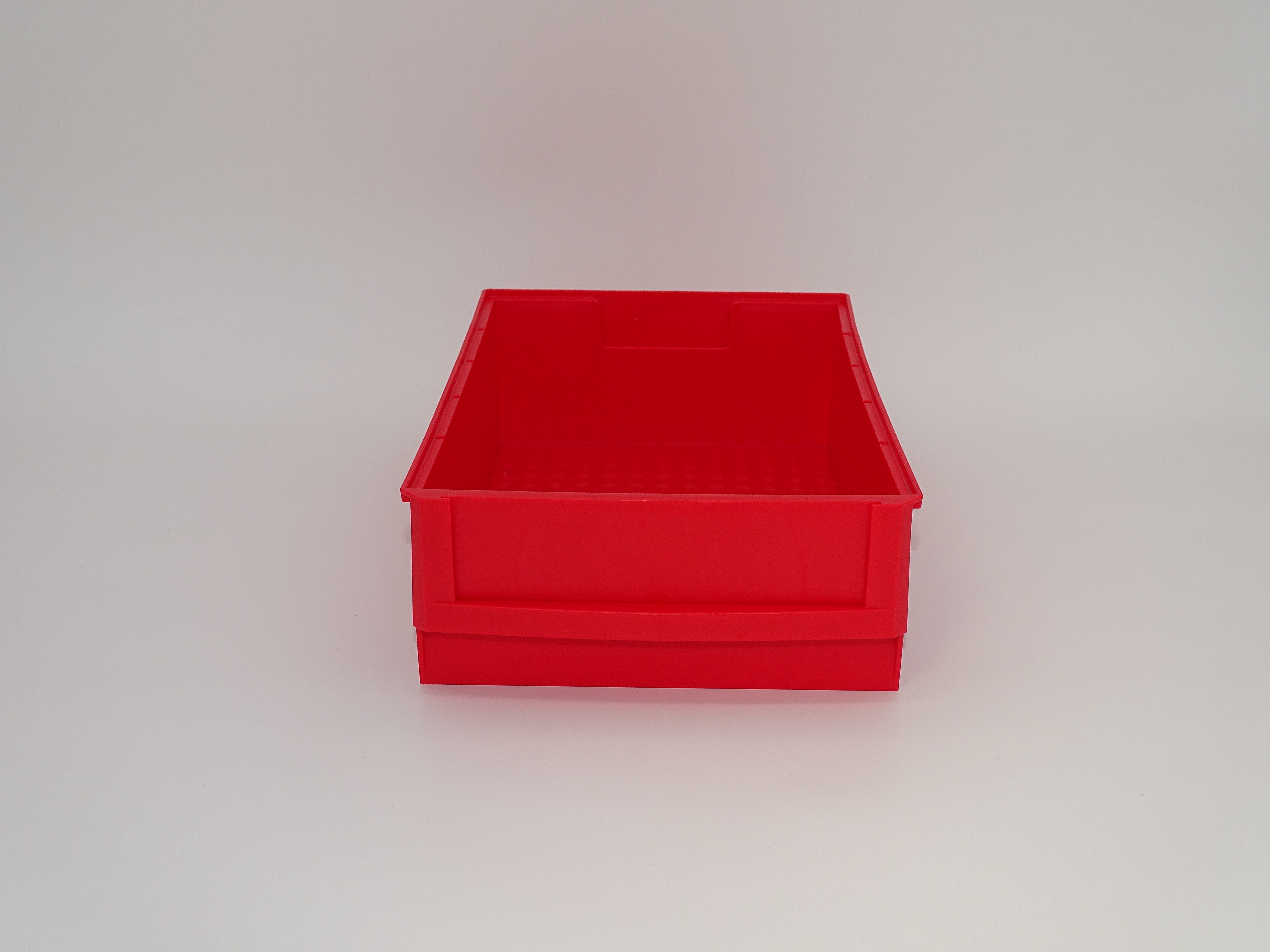 384 Regalkästen 300B – 300 × 183 × 81 mm – rot – stapelbar – lebensmittelecht – inkl. Versand – Made in Germany