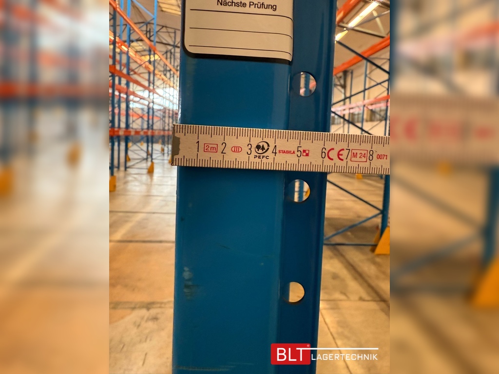 Stow Palettenregal – ca. 18,50 lfm | Höhe 7 m | Boden + 3 | Gebrauchtware