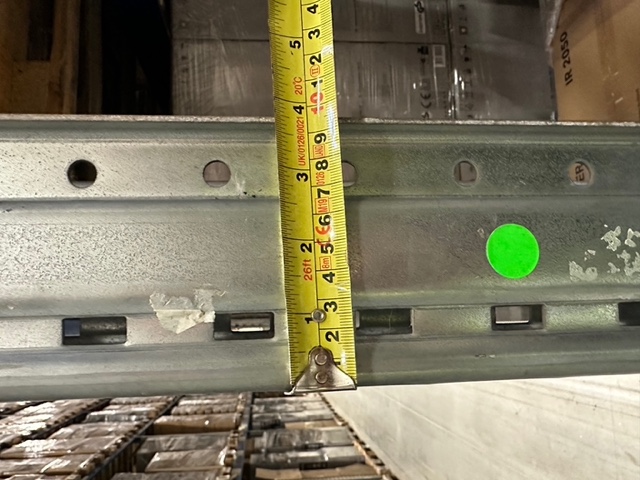 100,80 lfm, H: 655cm, SSI Schäfer PR600 Palettenregale