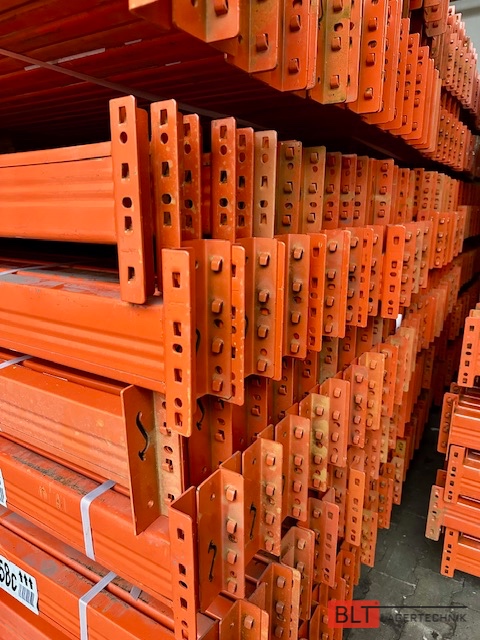 ca. 30,80 lfm, H: 700cm Arestant / AR Racking Palettenregale, 132 Palettenplätze , Schwerlastregale, Hochregale, Industrieregale, Regale sofort ab Lager