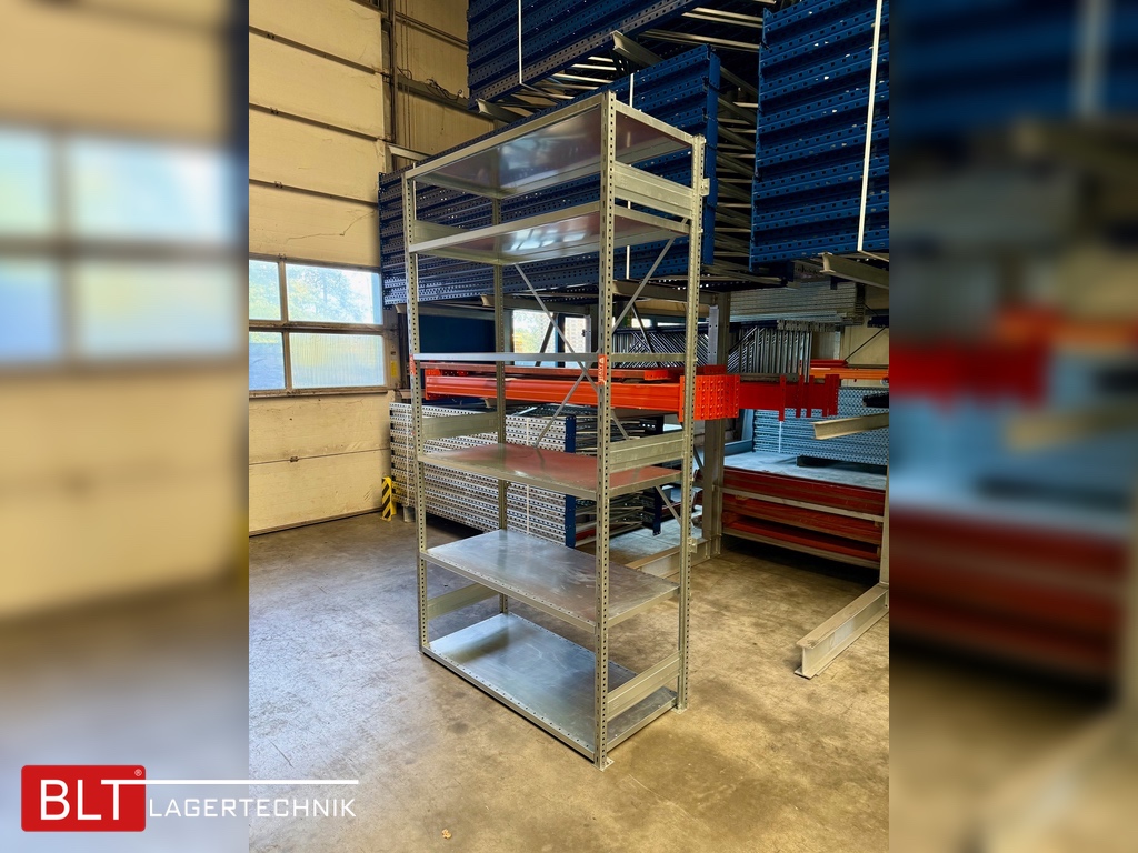 ca. 1,33 lfm Grundfeld Gebrauchtes Fachbodenregal | 2,5 m hoch | 60 cm tief | 6 Ebenen | STOW Stowshelf ca. 1,33 lfm Grundfeld Gebrauchtes Fachbodenregal | 2,5 m hoch | 60 cm tief | 6 Ebenen | STOW Stowshelf