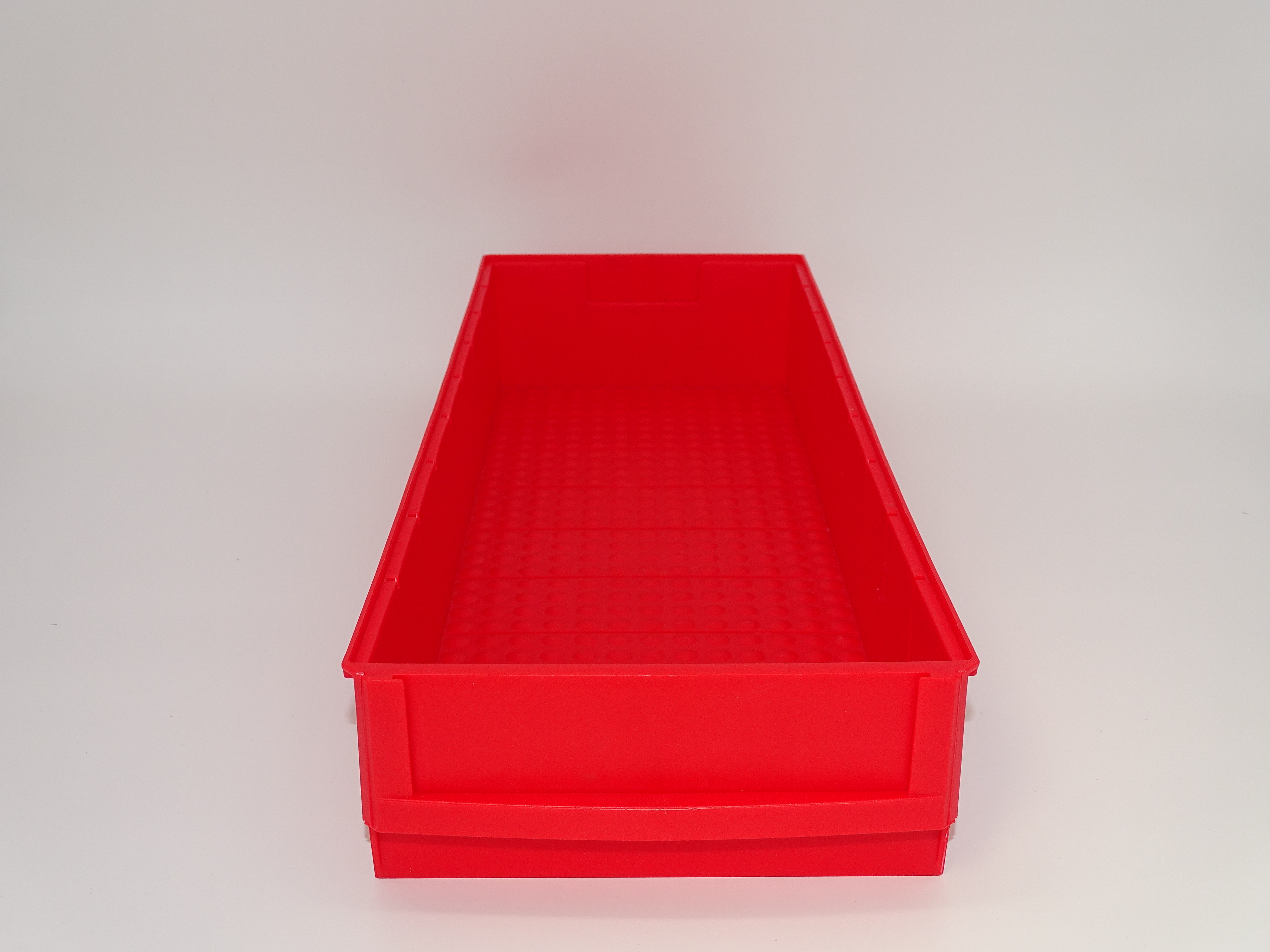 96 Regalkästen 500B – 500 × 183 × 81 mm – rot – stapelbar – lebensmittelecht – inkl. Versand – Made in Germany