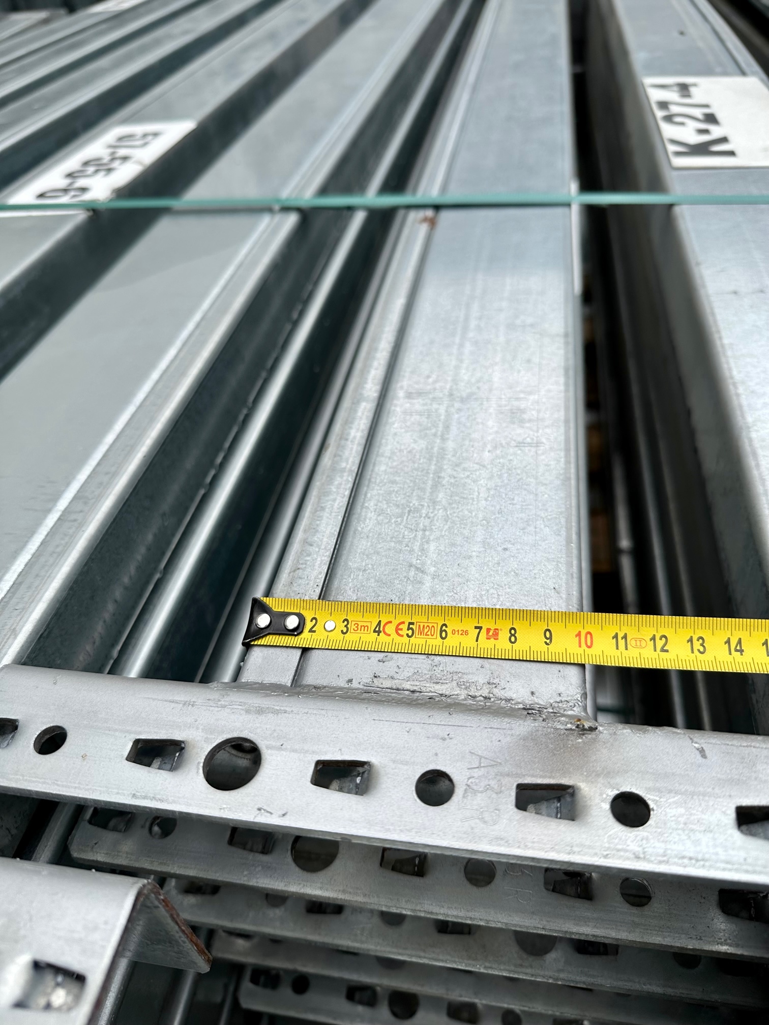 Dexion P90 Traversen ca. 210 x 10 x 5 cm , Balken Träger für Palettenregale AB LAGER