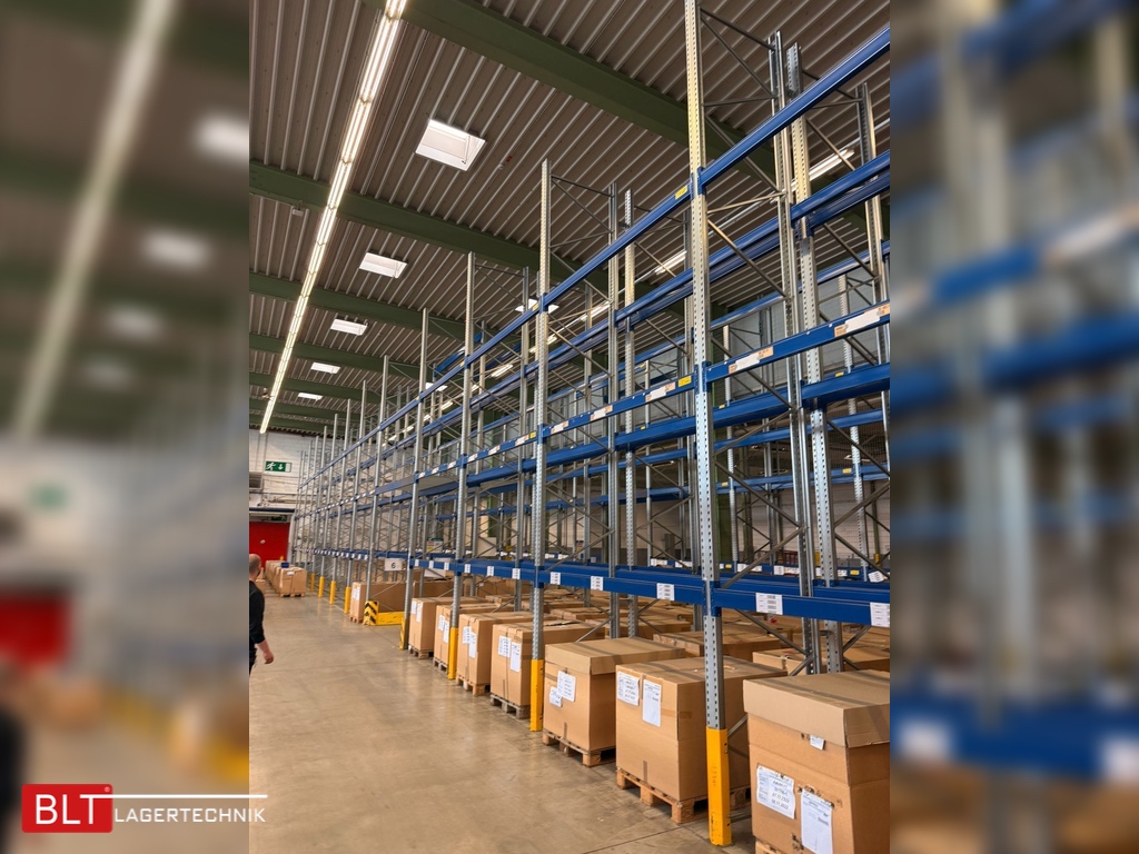 Bito P4 Palettenregal – ca. 14,20 lfm | Höhe 6,80 m | Boden + 3 | Gebrauchtware