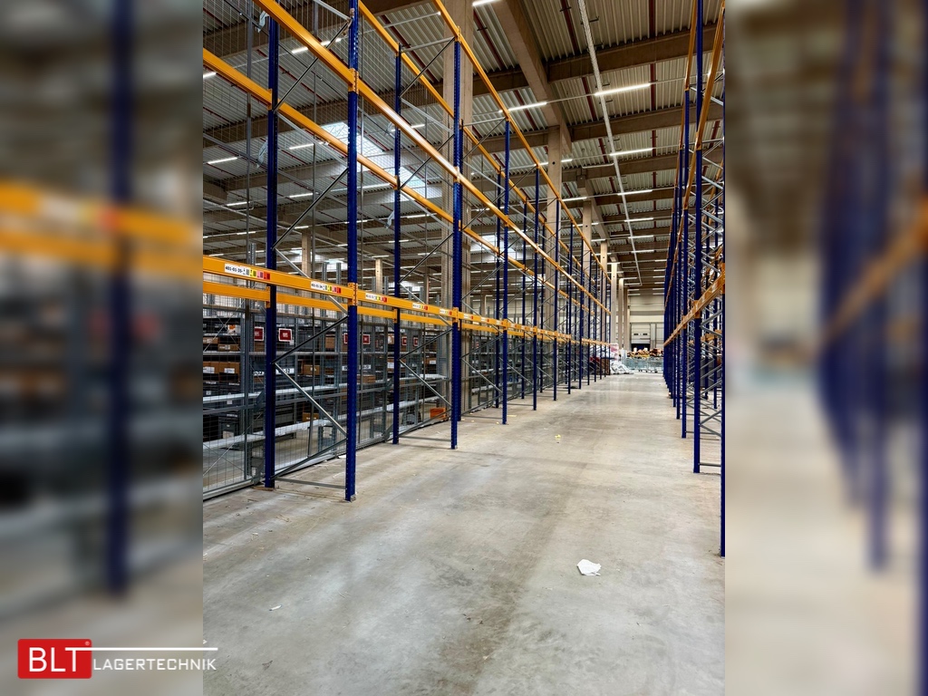 Jungheinrich MPB Palettenregal – ca. 75,6 lfm | Höhe 6,45 m | Boden + 3 | Gebrauchtware