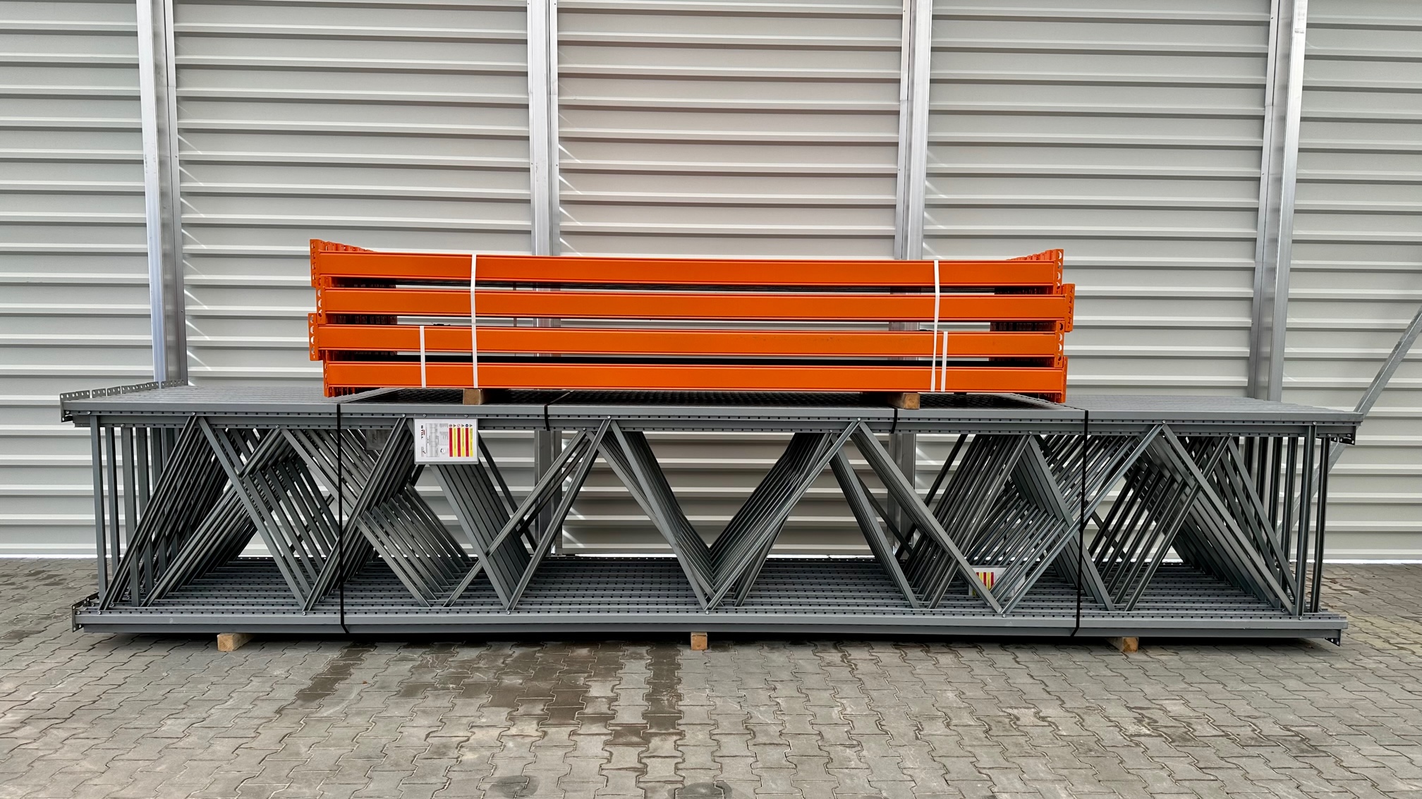 STOW Palettenregale ca. 37 lfm H:590 / 635 cm Schwerlastregale, Regale STOW Palettenregale ca. 37 lfm H:590 / 635 cm Schwerlastregale, Regale