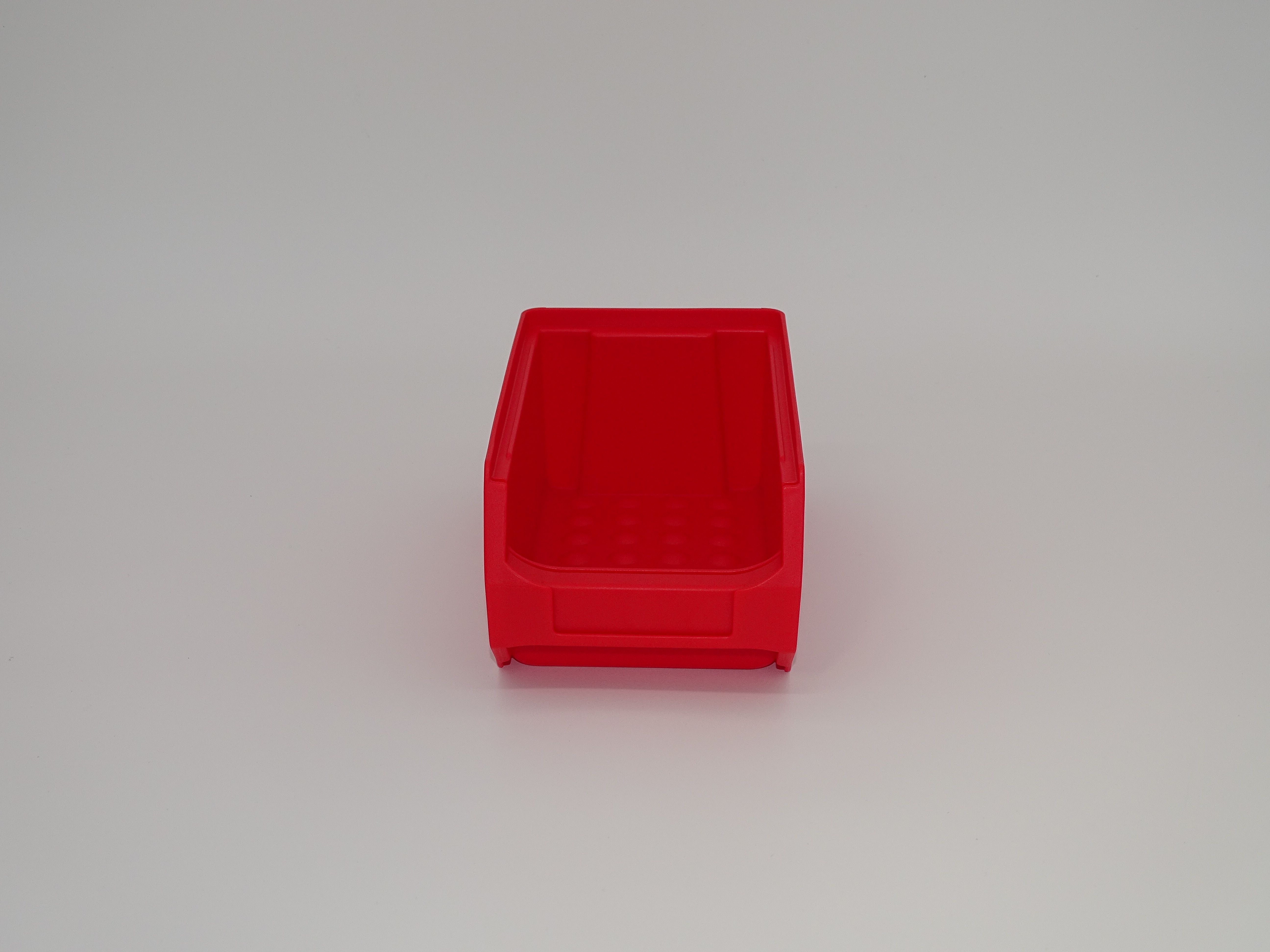 40 Sichtlagerkisten Gr. 2 – 175 × 100 × 75 mm – rot – stapelbar – lebensmittelecht – inkl. Versand – Made in Germany