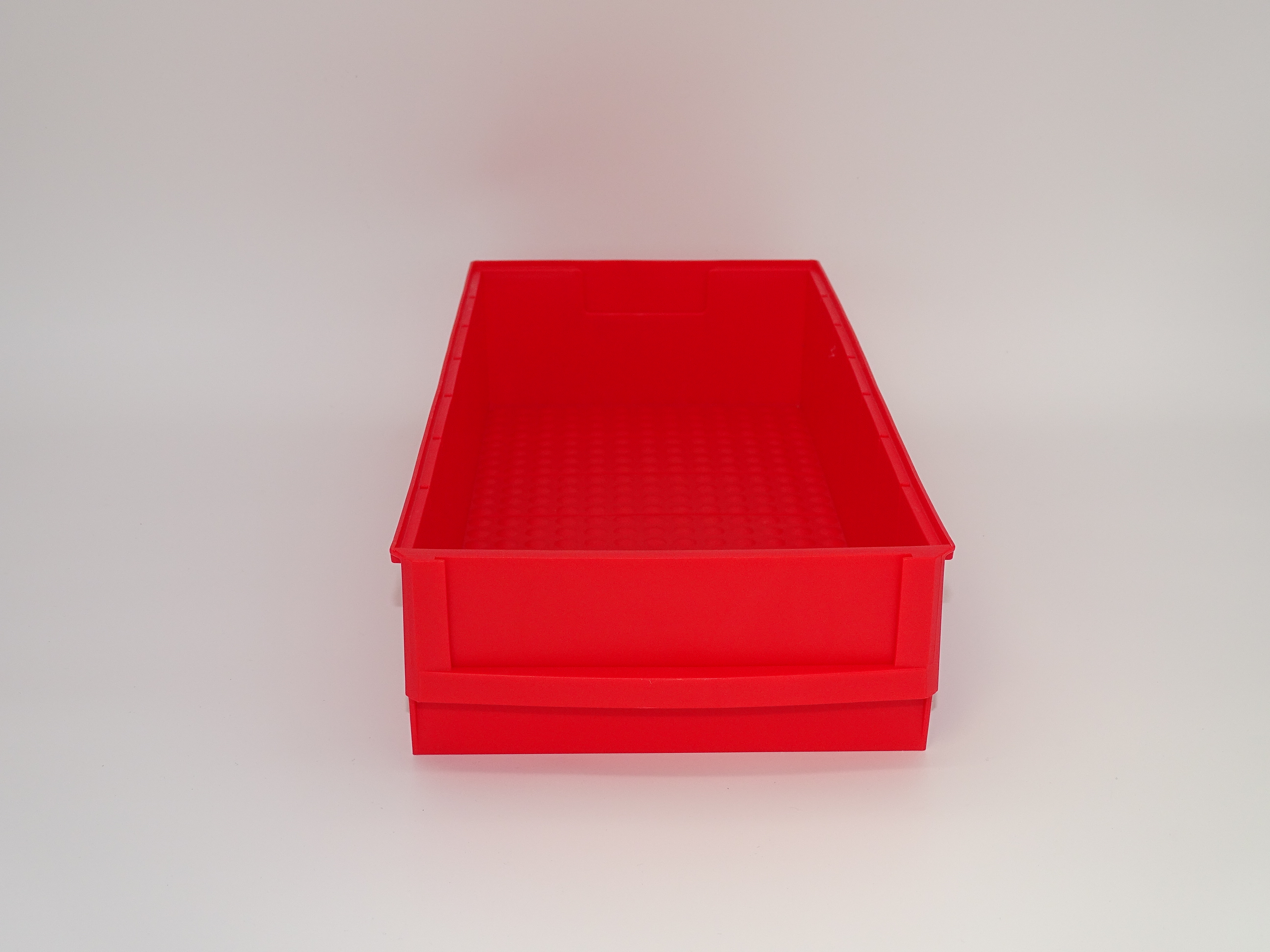 24 Regalkästen 400B – 400 × 183 × 81 mm – rot – stapelbar – lebensmittelecht – inkl. Versand – Made in Germany