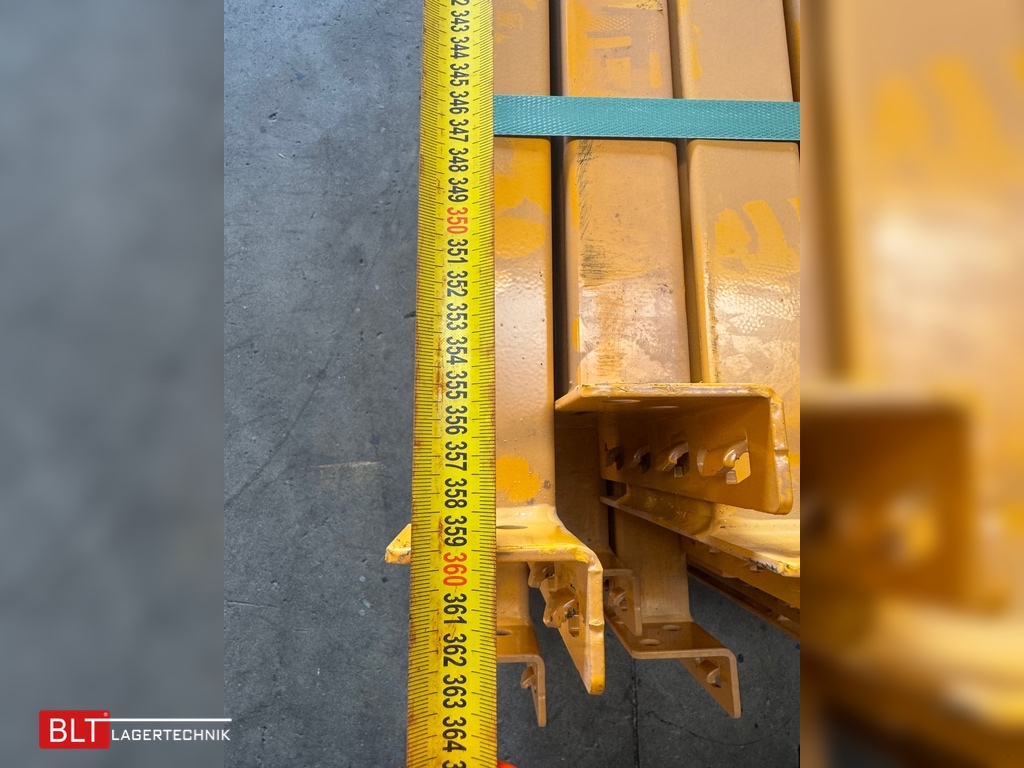 ca. 18,50 lfm | H: 6,80 m | T: 1,10 m | Jungheinrich MPB Palettenregal gebraucht | 2.000 kg Fachlast | 80 Palettenplätze ca. 18,50 lfm | H: 6,80 m | T: 1,10 m | Jungheinrich MPB Palettenregal gebraucht | 2.000 kg Fachlast | 80 Palettenplätze