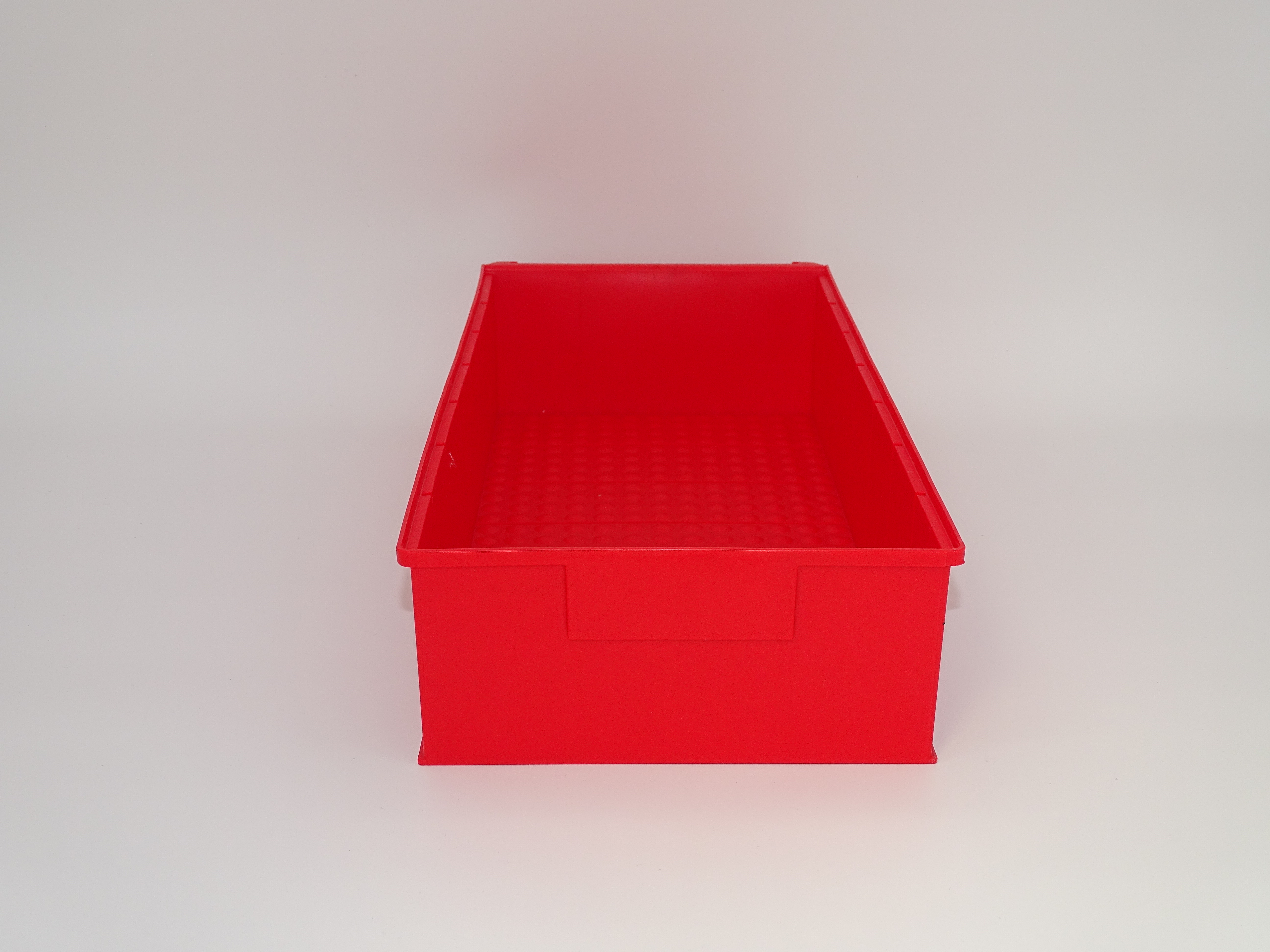 24 Regalkästen 400B – 400 × 183 × 81 mm – rot – stapelbar – lebensmittelecht – inkl. Versand – Made in Germany