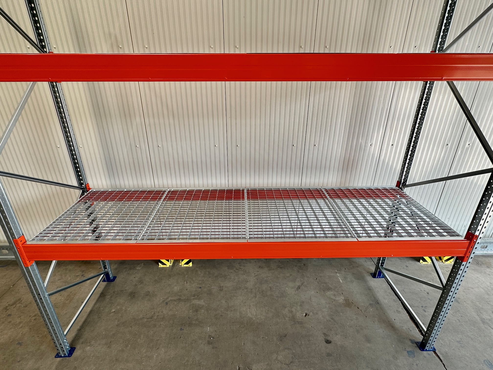 Gitterroste 360 x 110 cm – für Palettenregale – feuerverzinkt – 1000 kg Traglast – NEUWARE
