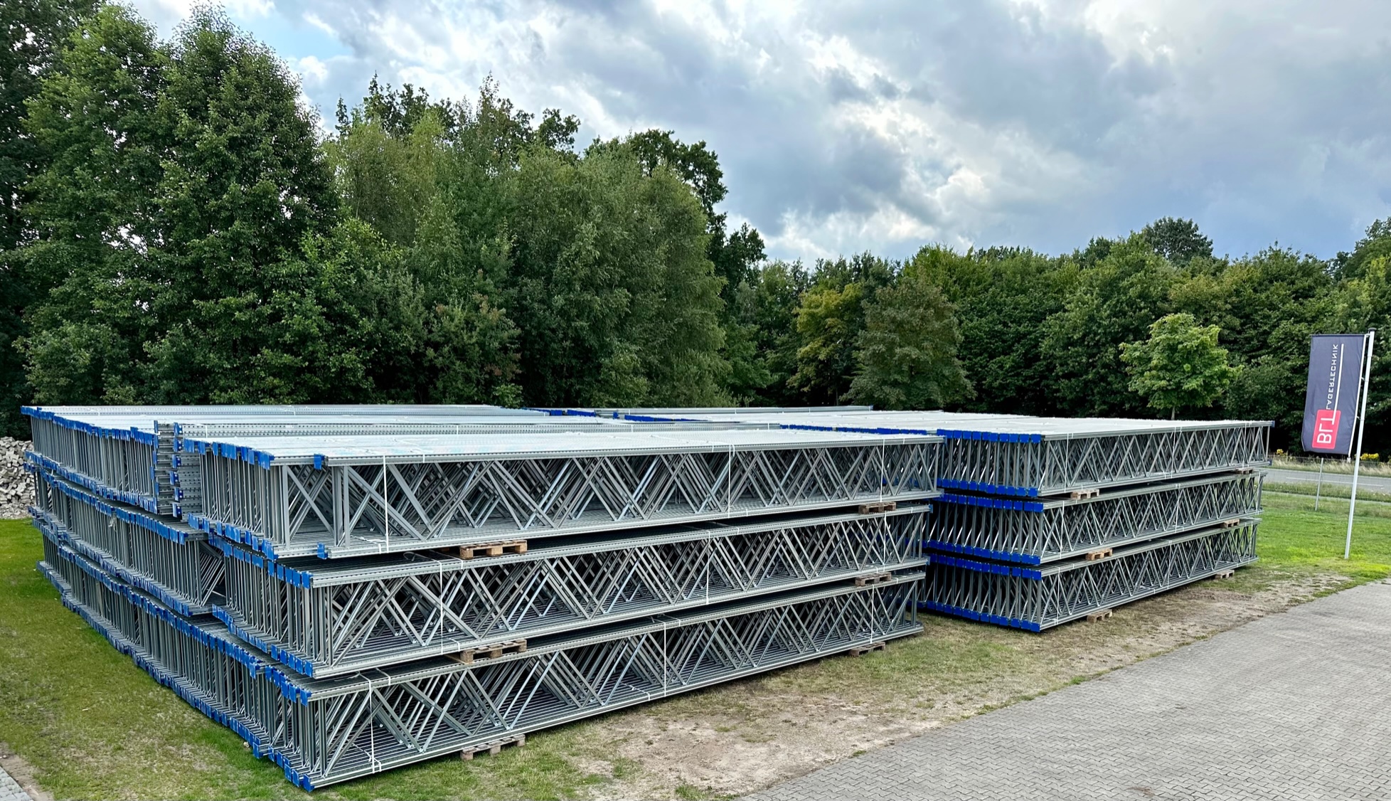47,60 lfm, H: 655cm, SSI Schäfer PR600 Palettenregale