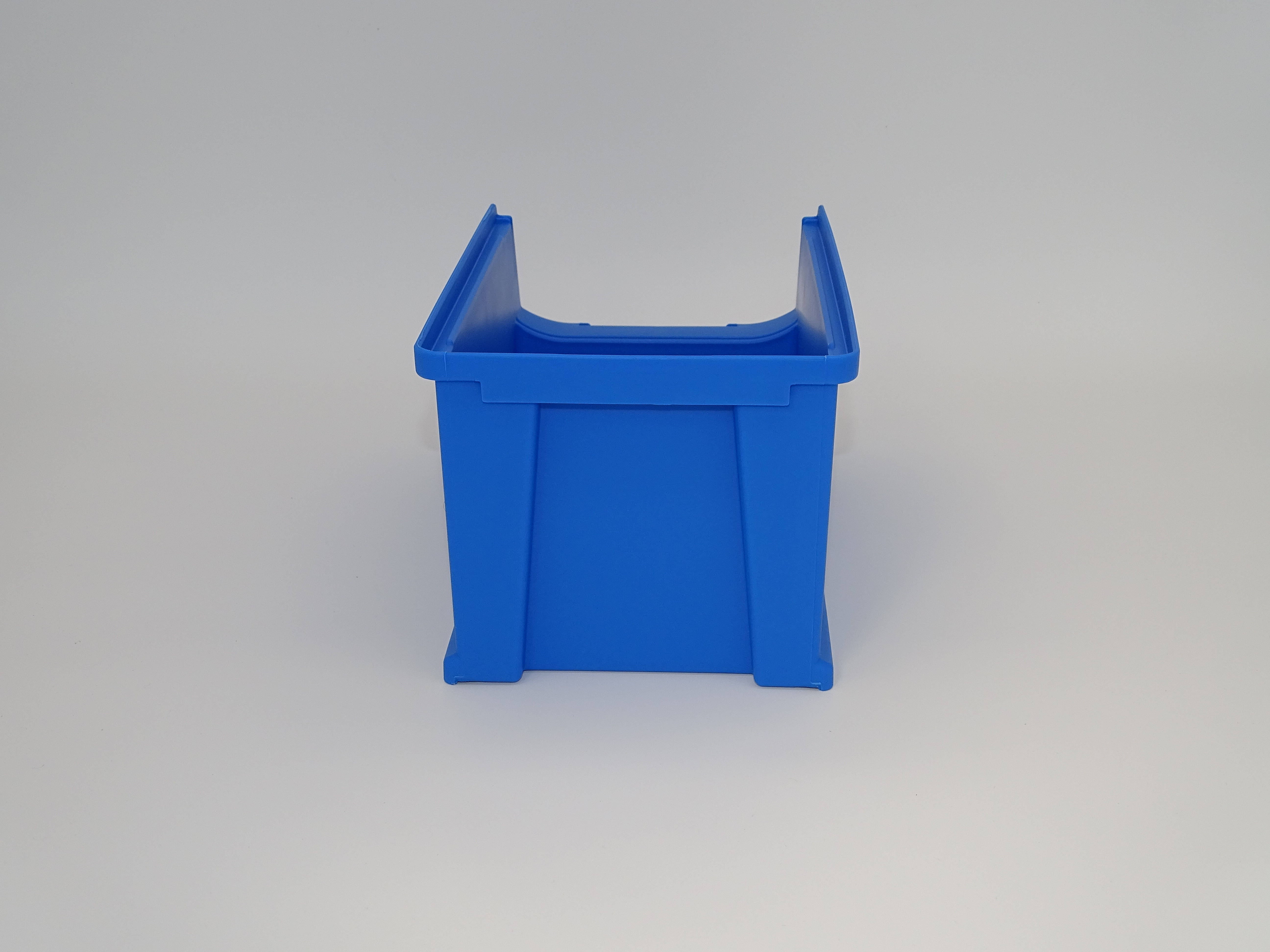 192 Sichtlagerkisten Gr. 3 – 235 × 145 × 125 mm – blau – stapelbar – lebensmittelecht – inkl. Versand – Made in Germany