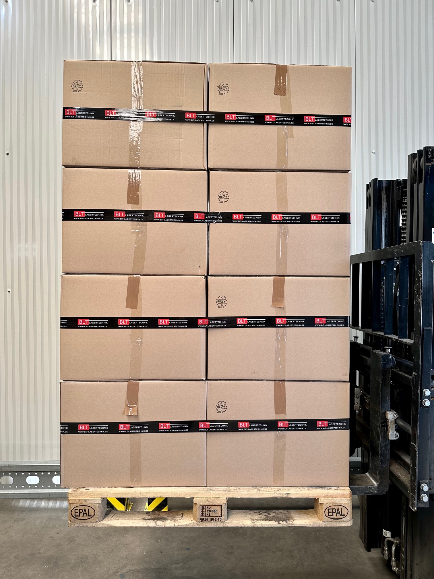 192 Regalkästen 500B – 500 × 183 × 81 mm – rot – stapelbar – lebensmittelecht – inkl. Versand – Made in Germany