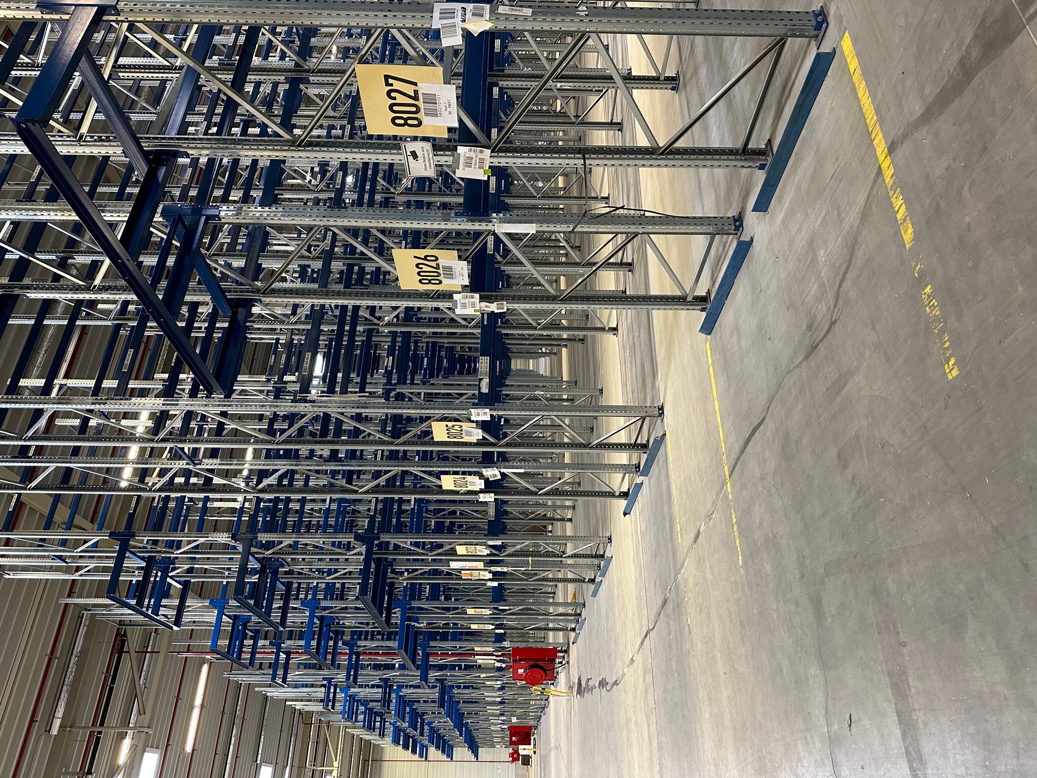 100,80 lfm, H: 655cm, SSI Schäfer PR600 Palettenregale