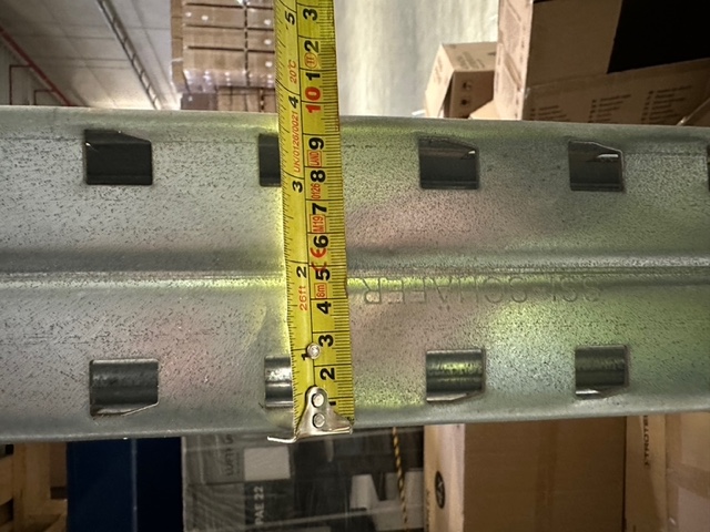 100,80 lfm, H: 655cm, SSI Schäfer PR600 Palettenregale