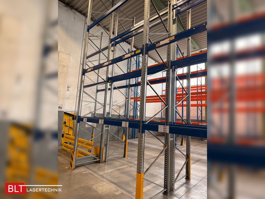 Bito P4 Palettenregal – ca. 50,90 lfm | Höhe 6,80 m | Boden + 3 | Gebrauchtware