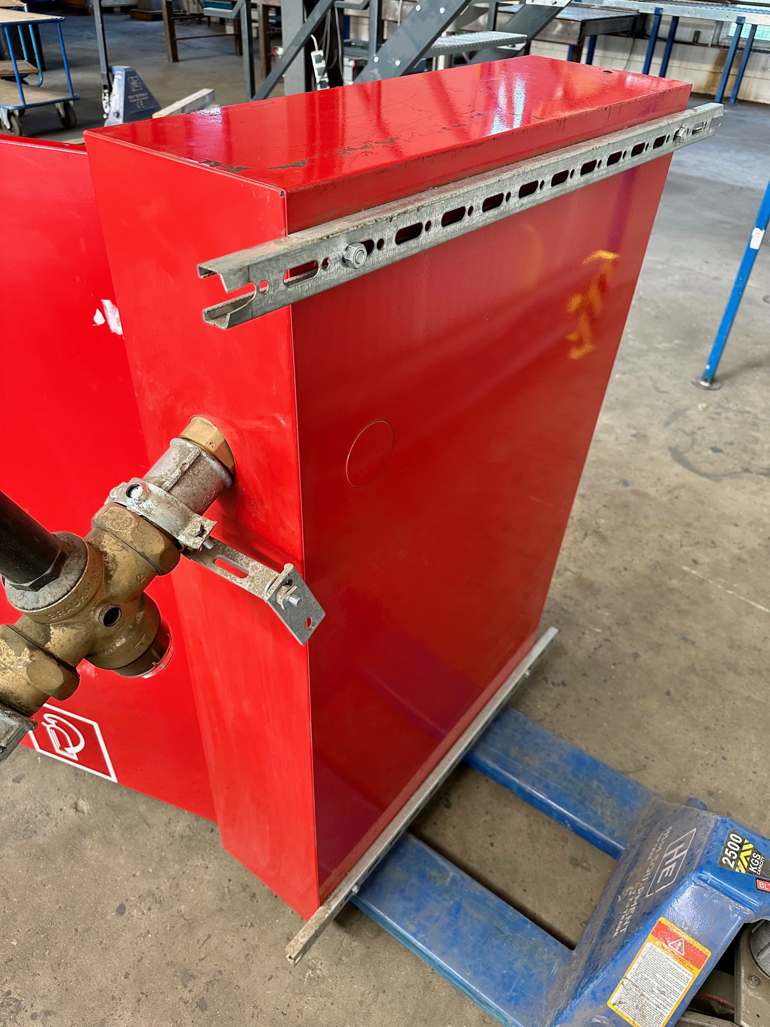 Wandhydrant TYP F , 35m Schlauch , Gebrauchtware