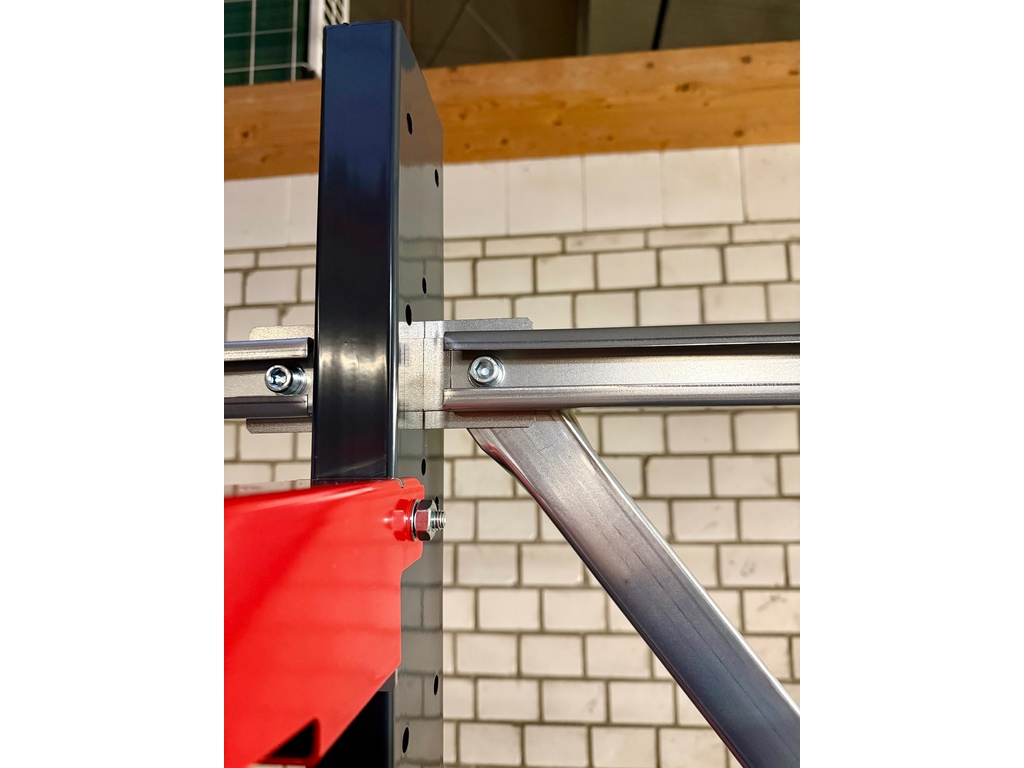 Kragarmregal LITE 200 cm Höhe | Armlänge 60 cm | 150 kg pro Arm | einseitig