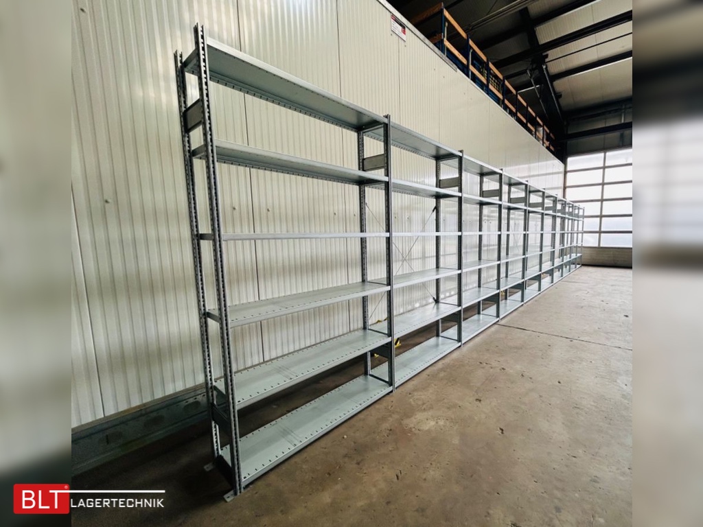 Gebrauchtes SSI Schäfer R3000 Fachbodenregal – ca. 13 lfm | 2,49 m hoch | 60 cm tief | 6 Ebenen