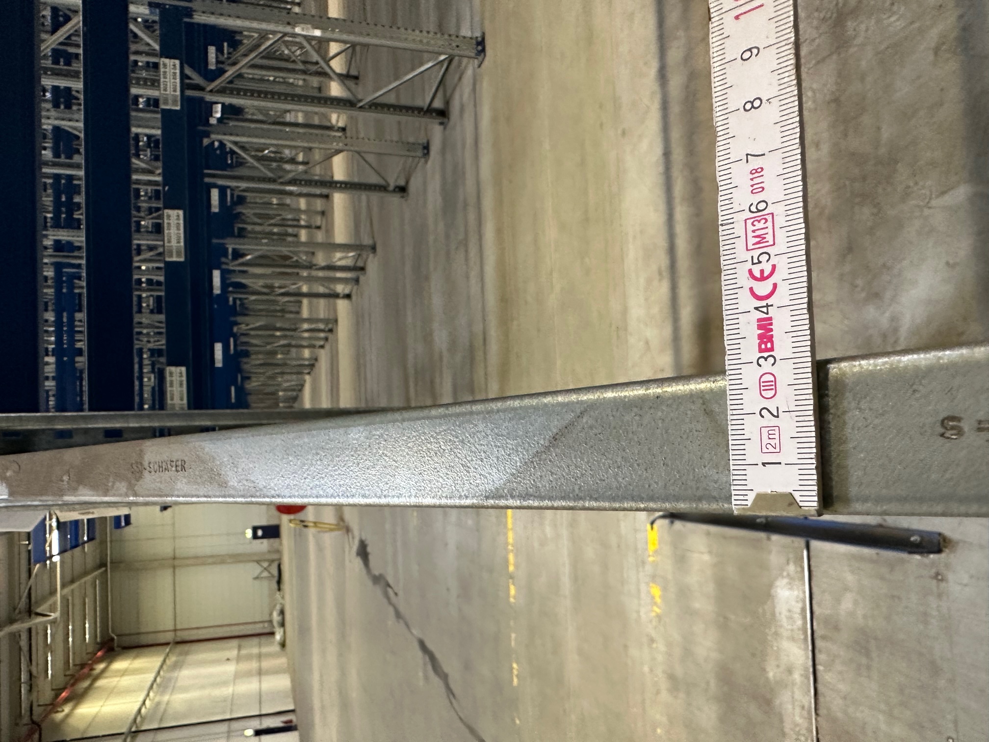 100,80 lfm, H: 655cm, SSI Schäfer PR600 Palettenregale