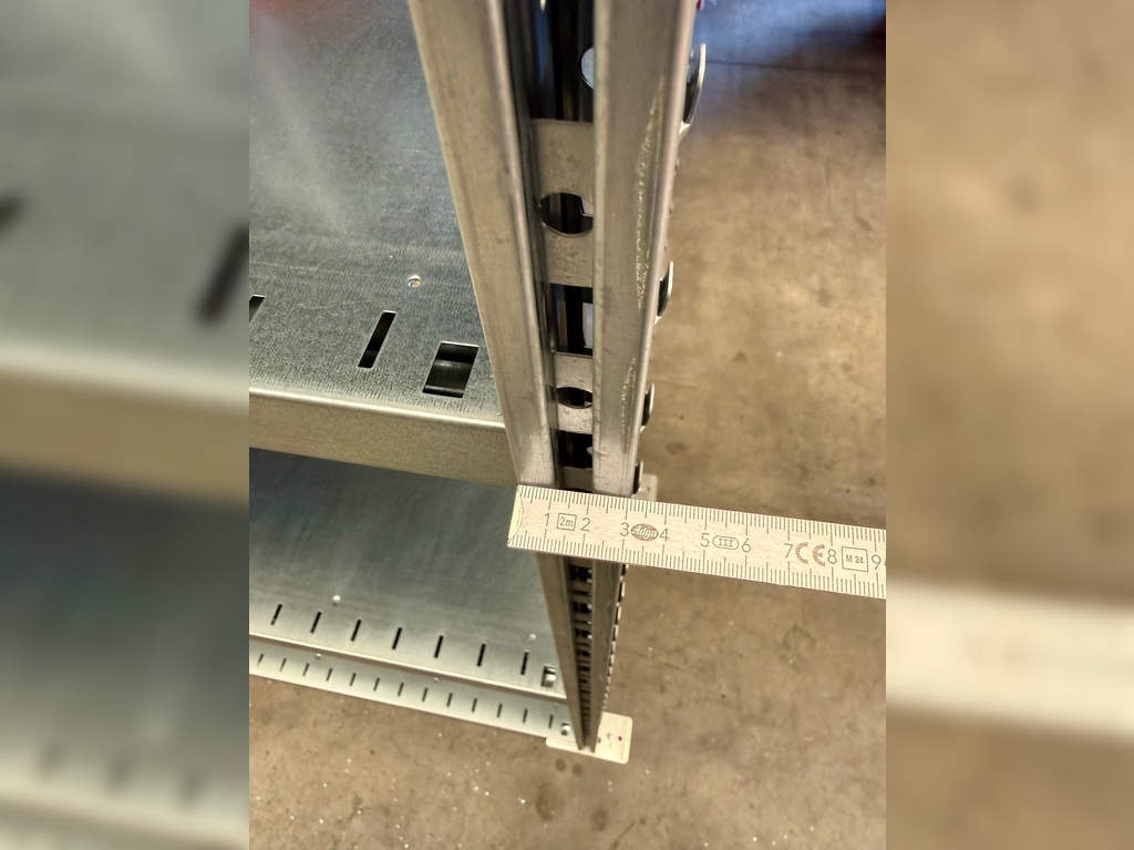 ca. 5,20 lfm. SSI Schäfer R3000 Fachbodenregal | 2,49 m hoch | 50 cm tief | 150 pro Boden