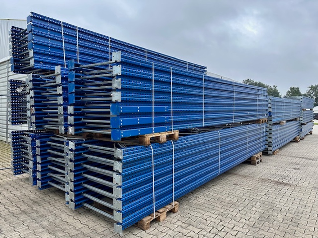 ca. 30,80 lfm, H: 700cm Arestant / AR Racking Palettenregale, 132 Palettenplätze , Schwerlastregale, Hochregale, Industrieregale, Regale sofort ab Lager