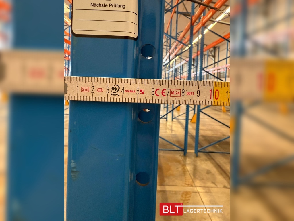 Stow Palettenregal – ca. 18,50 lfm | Höhe 7 m | Boden + 3 | Gebrauchtware