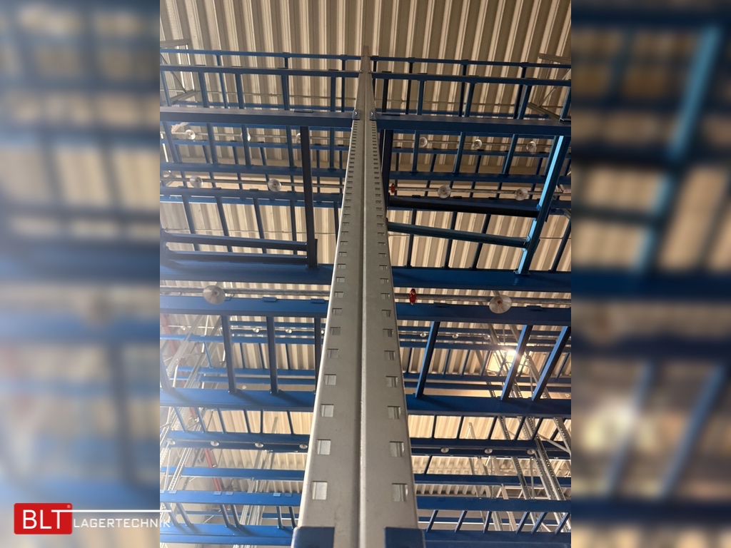 SSI Schäfer PR600 Palettenregal – ca. 33,60 lfm | Höhe 11,50m | Boden + 4 | Gebrauchtware