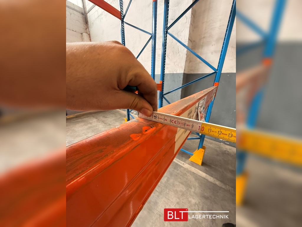 Stow Palettenregal – ca. 18,50 lfm | Höhe 7 m | Boden + 3 | Gebrauchtware
