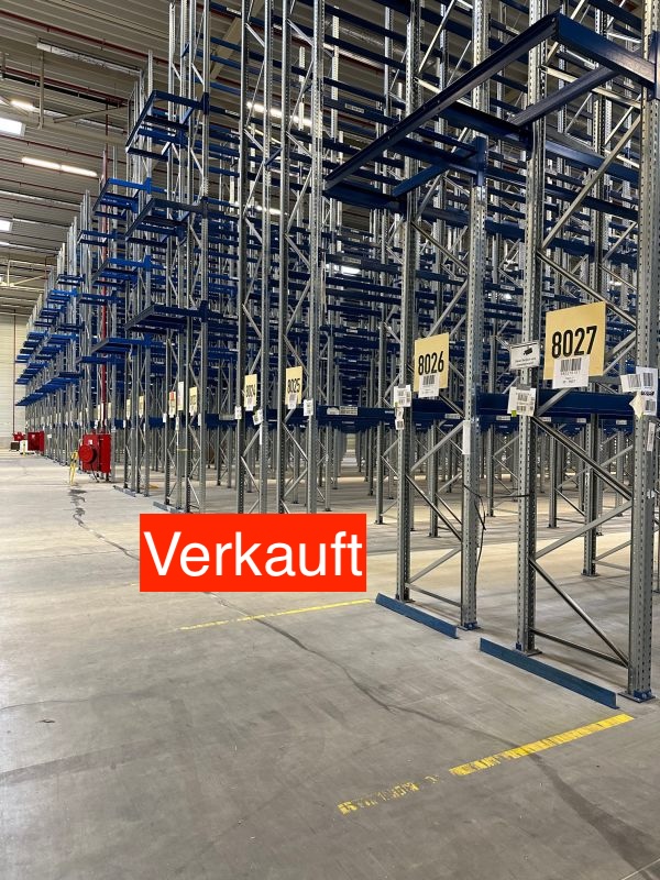 47,60 lfm, H: 655cm, SSI Schäfer PR600 Palettenregale