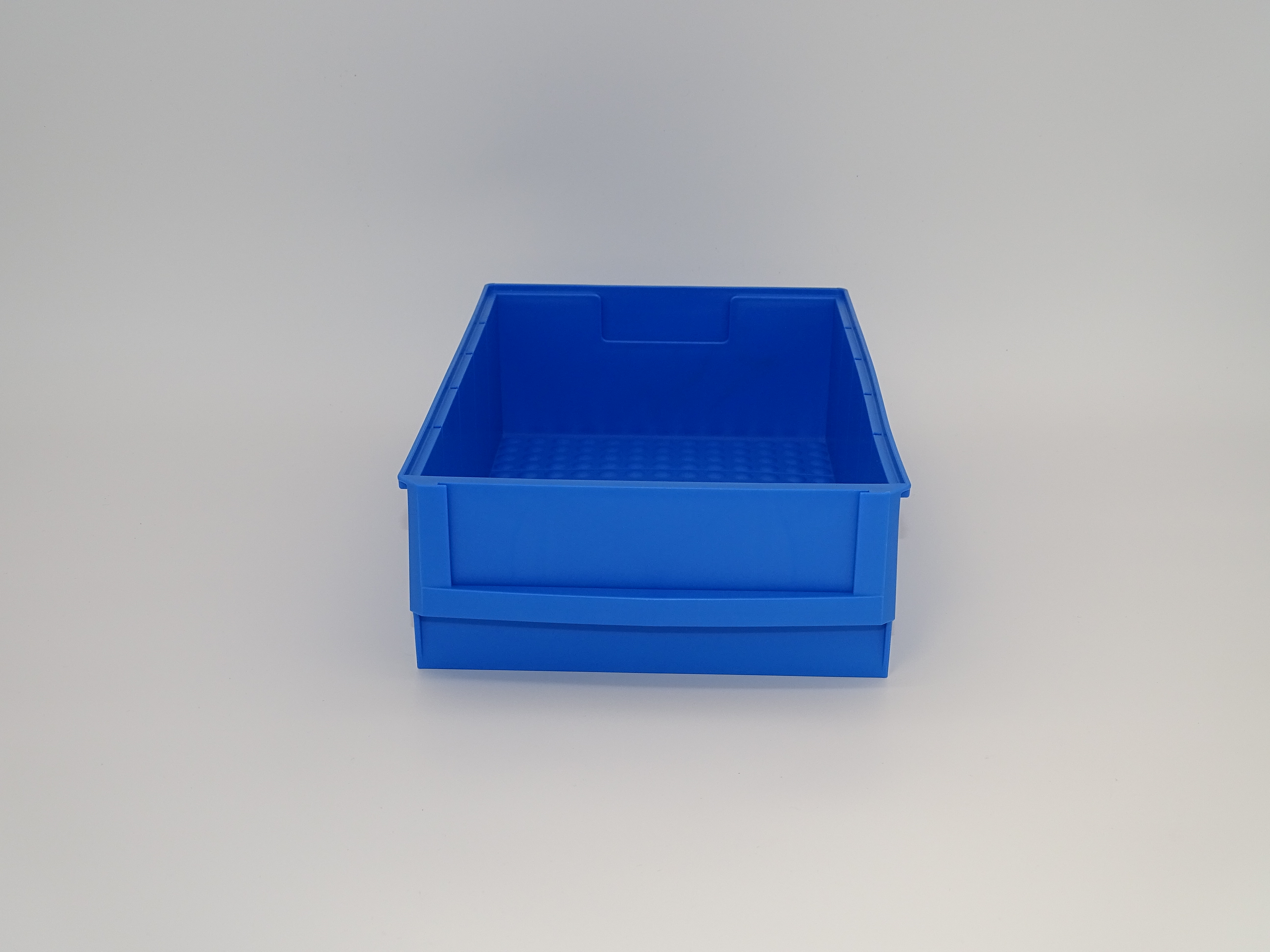 384 Regalkästen 300B – 300 × 183 × 81 mm – blau – stapelbar – lebensmittelecht – inkl. Versand – Made in Germany