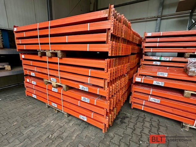 ca. 30,80 lfm, H: 700cm Arestant / AR Racking Palettenregale, 132 Palettenplätze , Schwerlastregale, Hochregale, Industrieregale, Regale sofort ab Lager