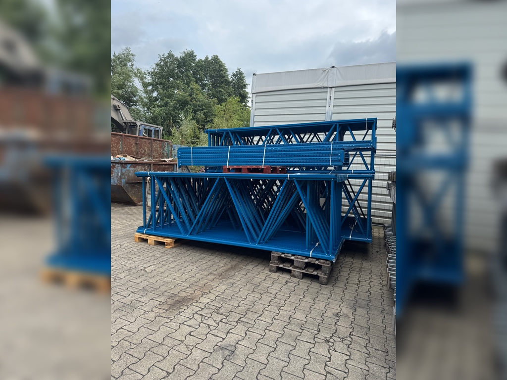 Palettenregal Nedcon – ca. 14,00 lfm | Höhe 350 cm | Boden + 2 | 3.000 kg Fachlast Palettenregal Nedcon – ca. 14,00 lfm | Höhe 350 cm | Boden + 2 | 3.000 kg Fachlast