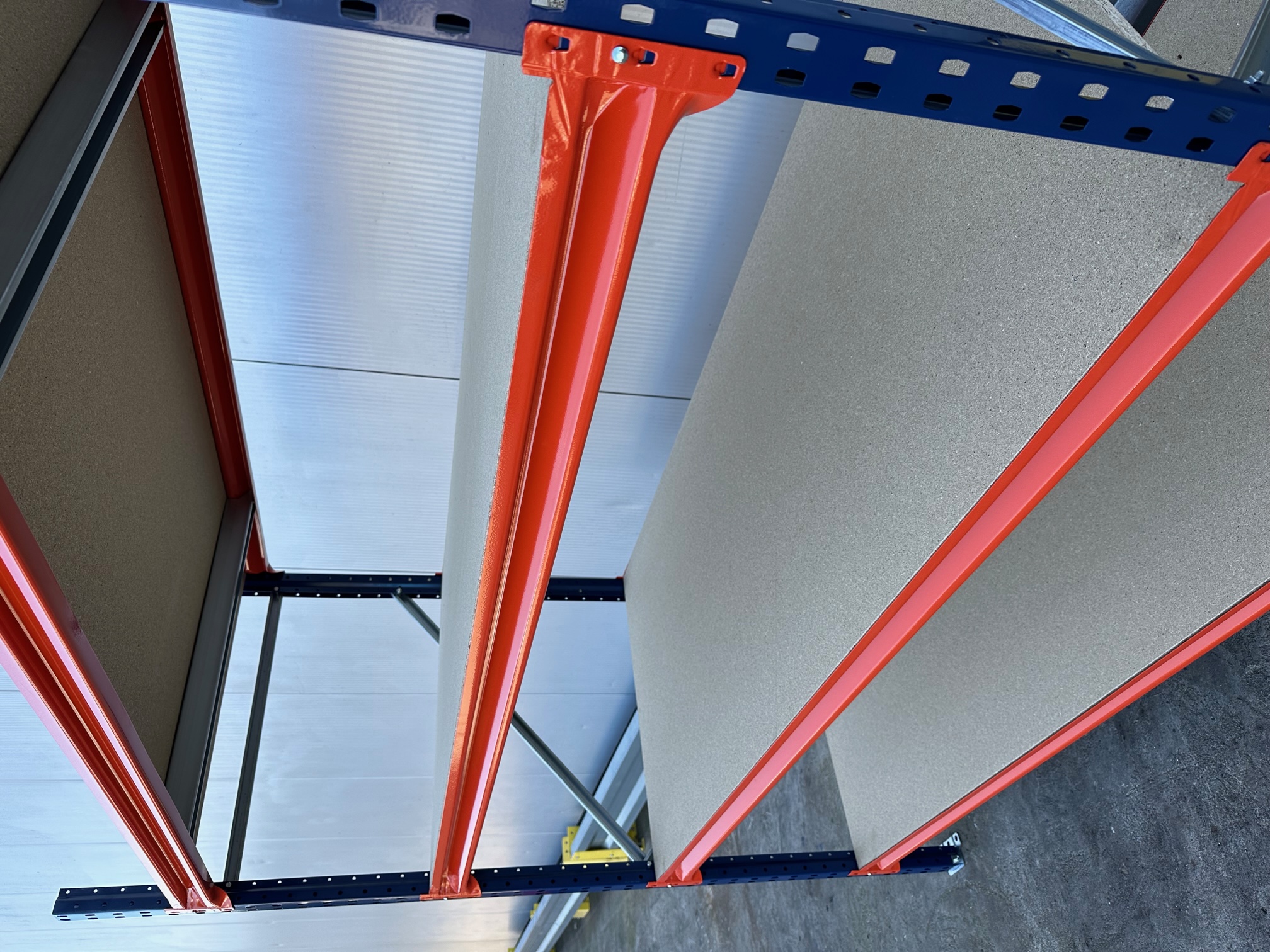 Weitspannregal Grundfeld – ca. 1,95 lfm | Höhe 200 cm | Tiefe 80 cm | 4 Ebenen | 400 kg Fachlast