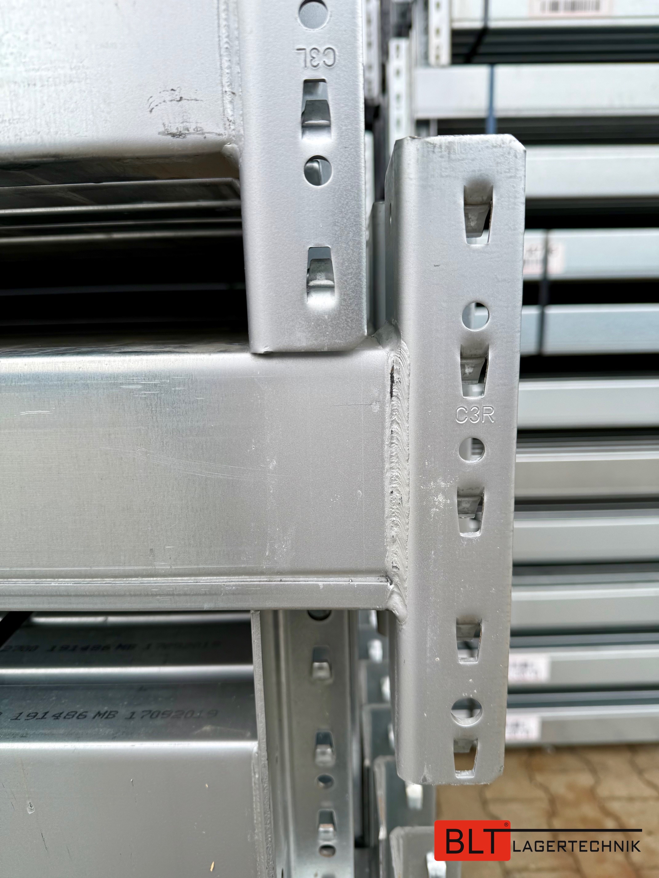 Dexion P90 Traversen 270 cm , Gebrauchtware ab Lager! Palettenregale Schwerlastregale Industrieregale Hochregale Querbalken
