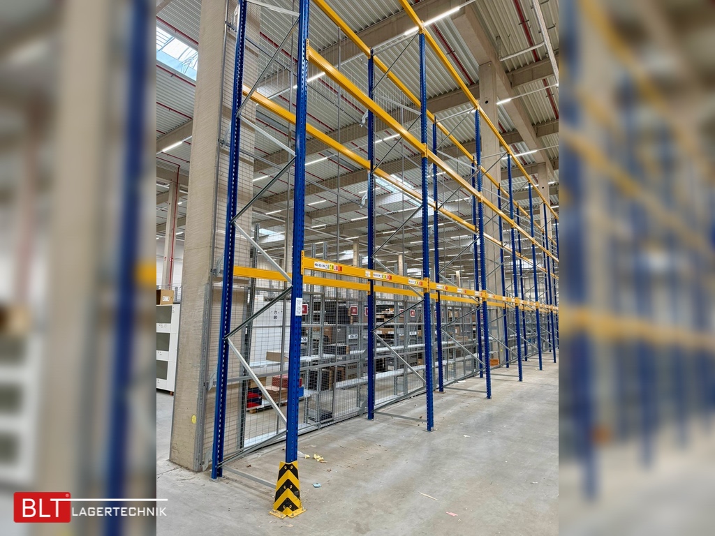 Jungheinrich MPB Palettenregal – ca. 75,6 lfm | Höhe 6,45 m | Boden + 3 | Gebrauchtware