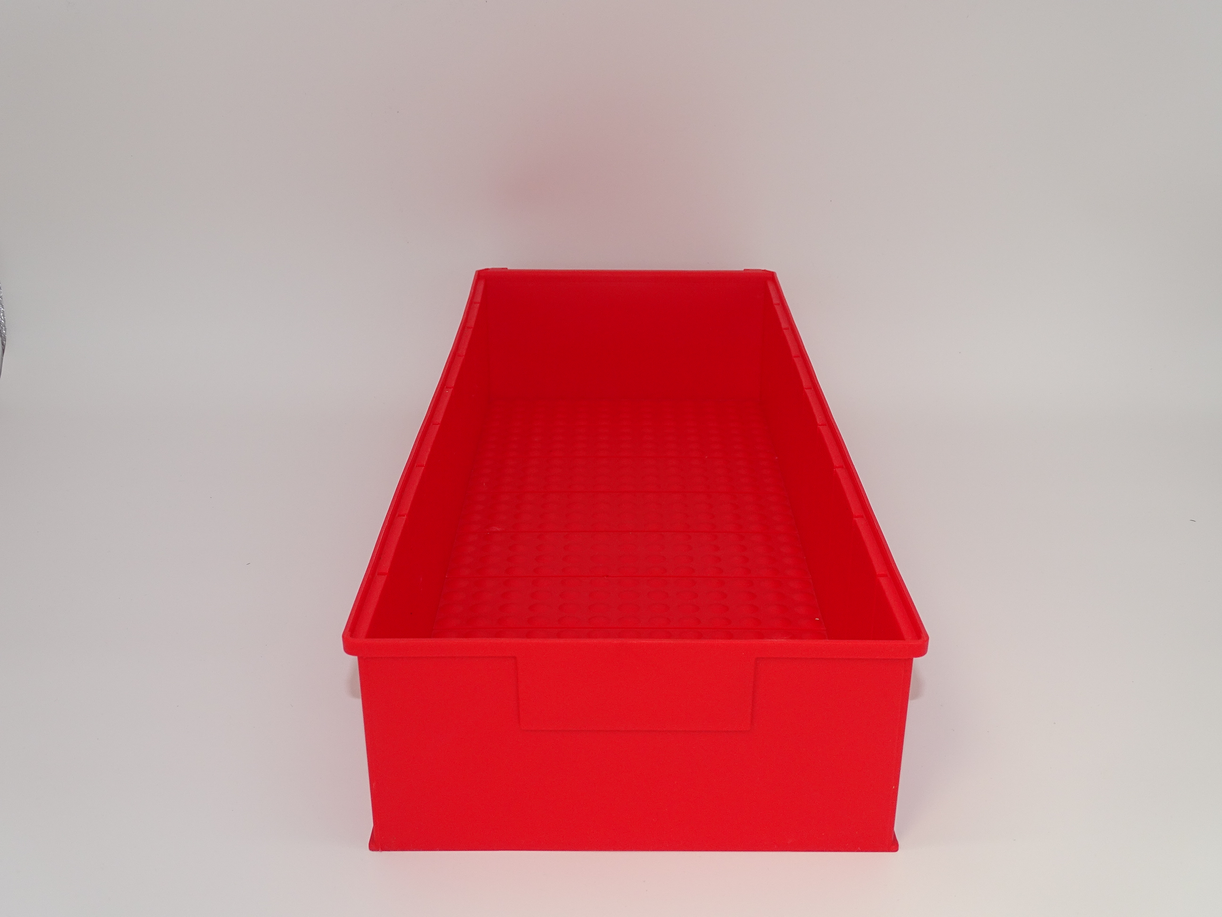 192 Regalkästen 500B – 500 × 183 × 81 mm – rot – stapelbar – lebensmittelecht – inkl. Versand – Made in Germany