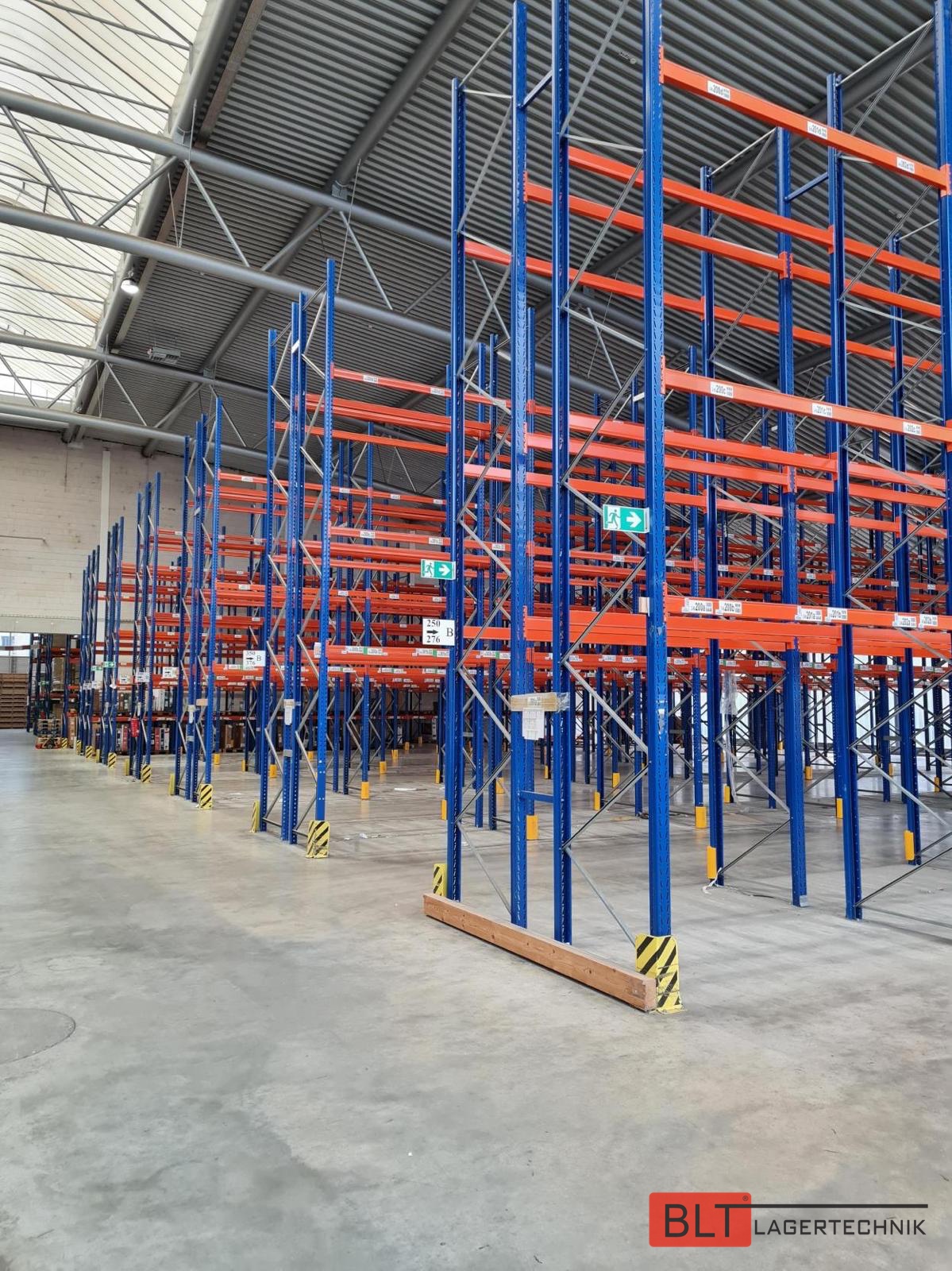 ca. 30,80 lfm, H: 700cm Arestant / AR Racking Palettenregale, 132 Palettenplätze , Schwerlastregale, Hochregale, Industrieregale, Regale sofort ab Lager