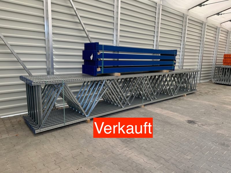 SSI Schäfer PR600 ca. 39,0 lfm H: 740 cm Schwerlastregale Palettenregale Regale