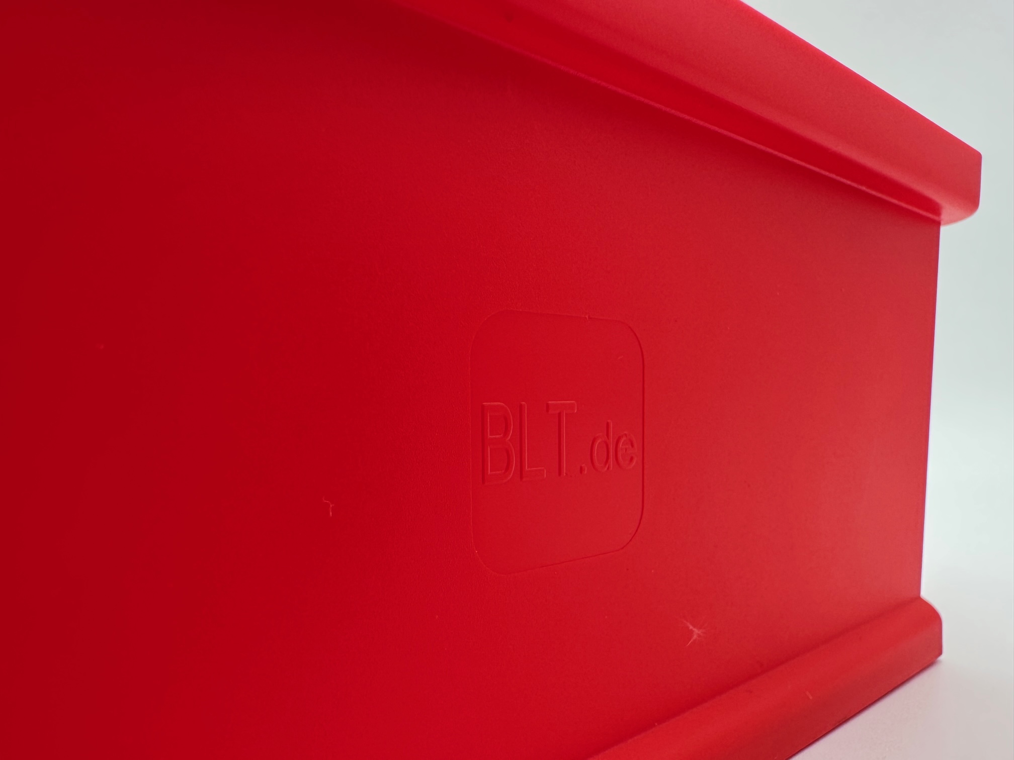 40 Sichtlagerkisten Gr. 2 – 175 × 100 × 75 mm – rot – stapelbar – lebensmittelecht – inkl. Versand – Made in Germany 40 Sichtlagerkisten Gr. 2 – 175 × 100 × 75 mm – rot – stapelbar – lebensmittelecht – inkl. Versand – Made in Germany