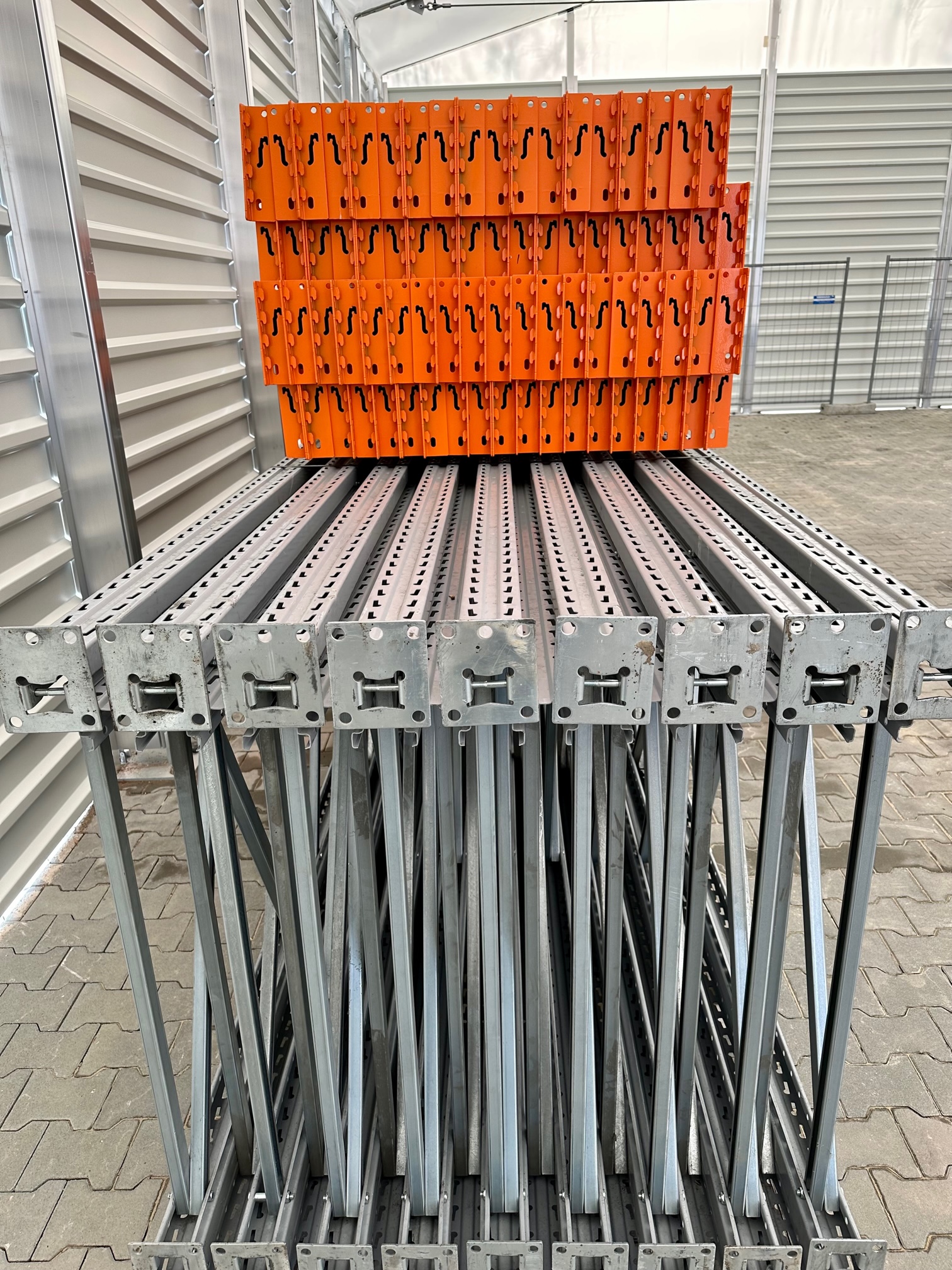 STOW Palettenregale ca. 37 lfm H:590 / 635 cm Schwerlastregale, Regale STOW Palettenregale ca. 37 lfm H:590 / 635 cm Schwerlastregale, Regale