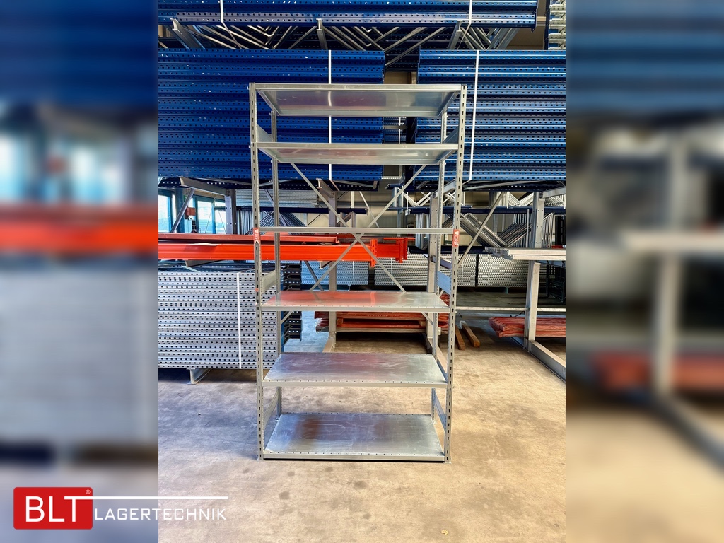 ca. 1,33 lfm Grundfeld Gebrauchtes Fachbodenregal | 2,5 m hoch | 60 cm tief | 6 Ebenen | STOW Stowshelf ca. 1,33 lfm Grundfeld Gebrauchtes Fachbodenregal | 2,5 m hoch | 60 cm tief | 6 Ebenen | STOW Stowshelf